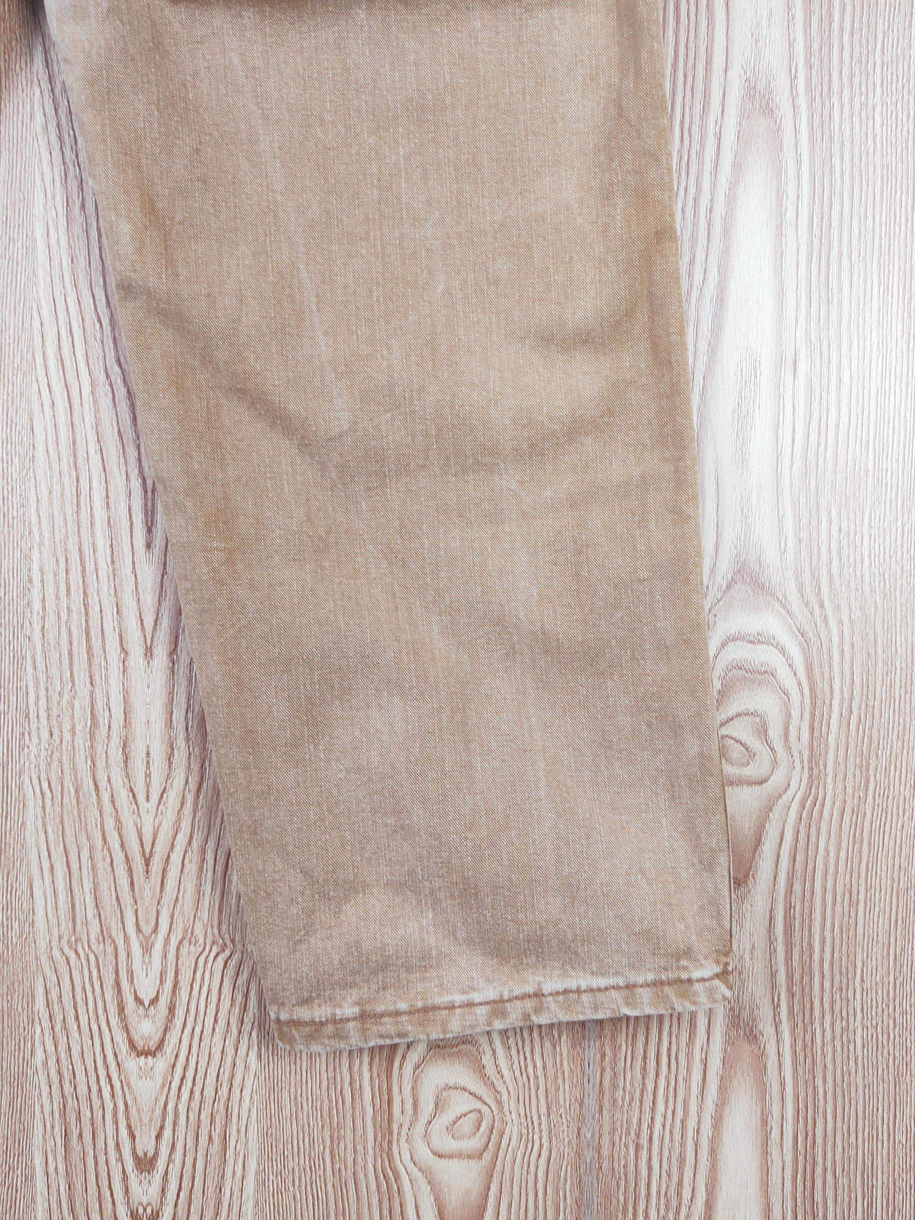 Lee Lee Dungarees Carpenter Brown Distressed Ripped Jeans #W109 Size US 32 / EU 48 - 12 Thumbnail