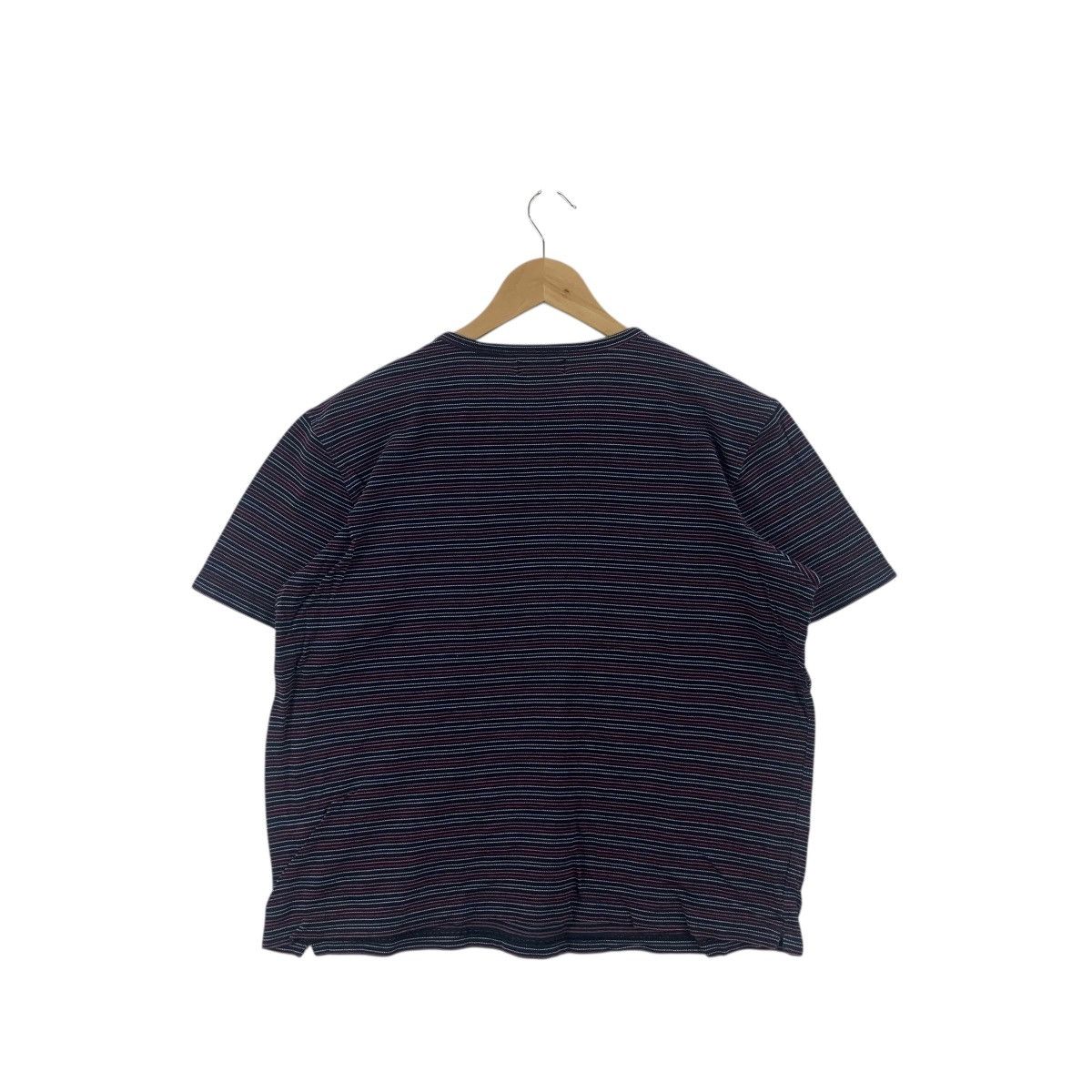Henry Cotton's HENRY COTTONS Homewear Collection Striped Tee Shirt Top Size M / US 6-8 / IT 42-44 - 5 Thumbnail