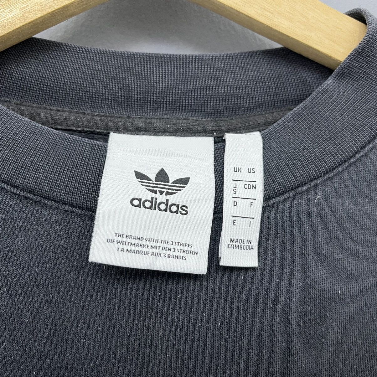 Adidas Adidas Trefoil Embroidery Logo Crewneck Sweatshirt Size US L / EU 52-54 / 3 - 6 Thumbnail