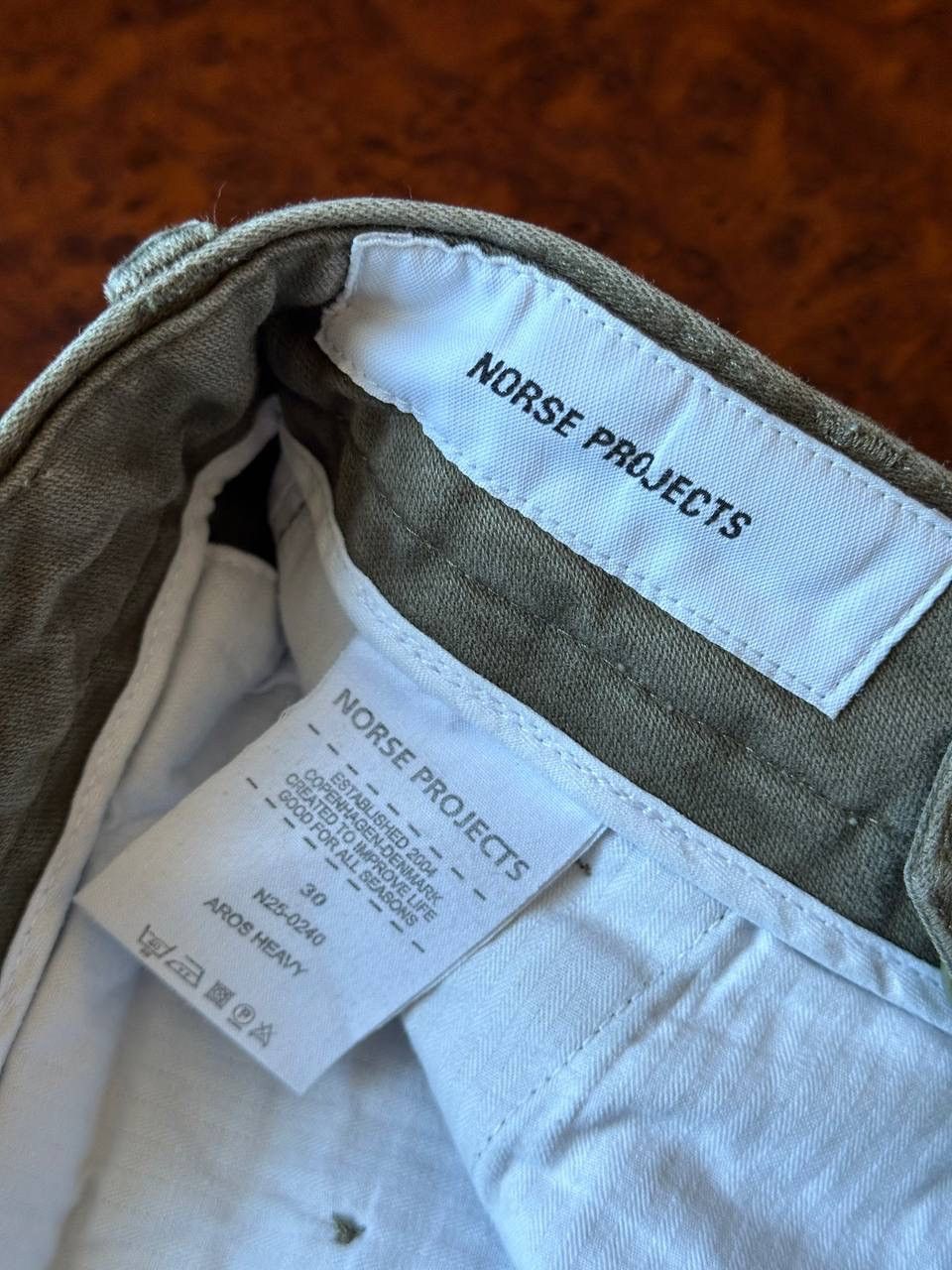 Norse Projects Aros Heavy Chino desert pants jeans joggers old Size US 30 / EU 46 - 3 Thumbnail