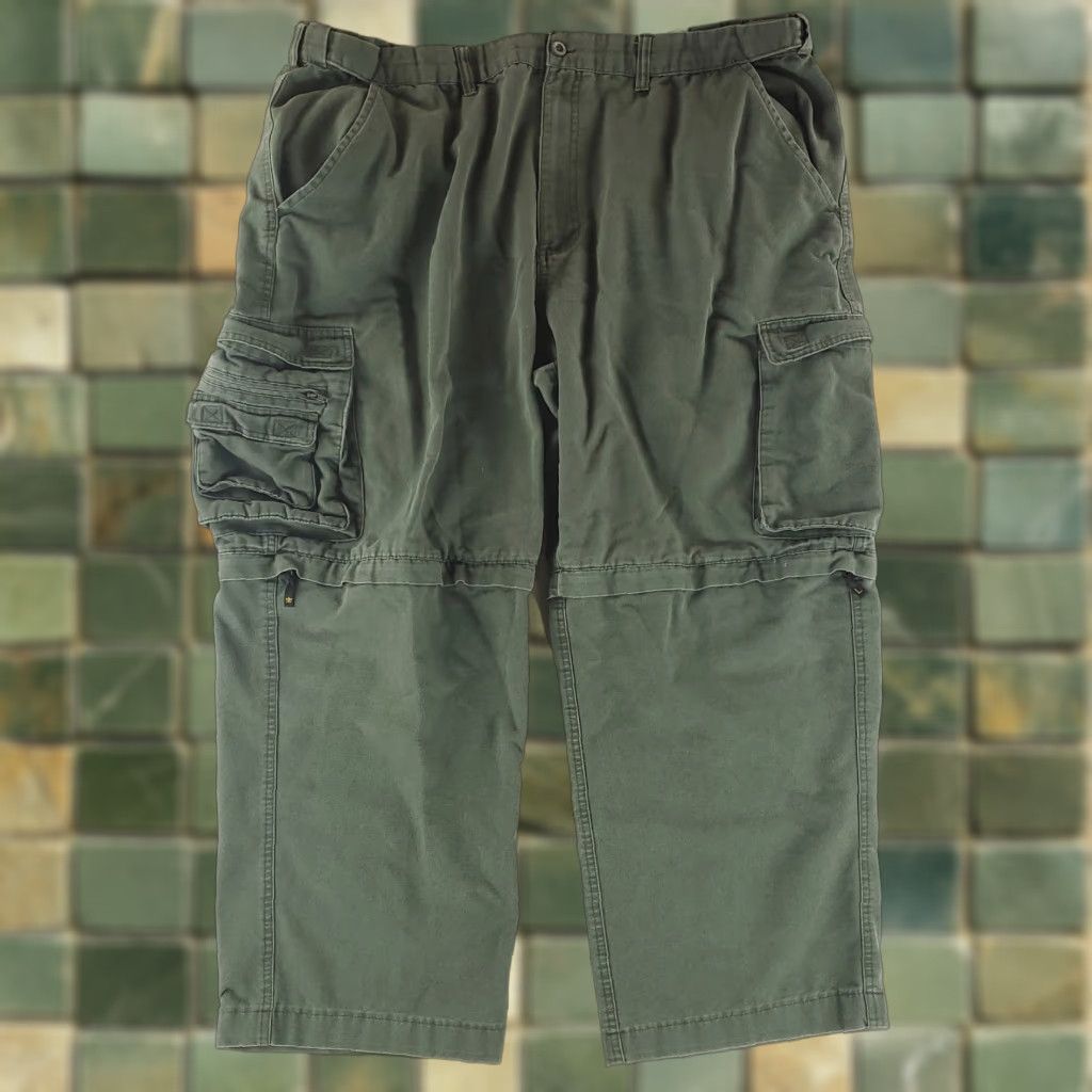 Vintage VINTAGE Boy Scouts America BSA Switchback Cargo Pants Mens Relaxed 44 Inseam 28 Green Cargo 44 Mens Boys? Size US 44 / EU 60 - 1 Thumbnail