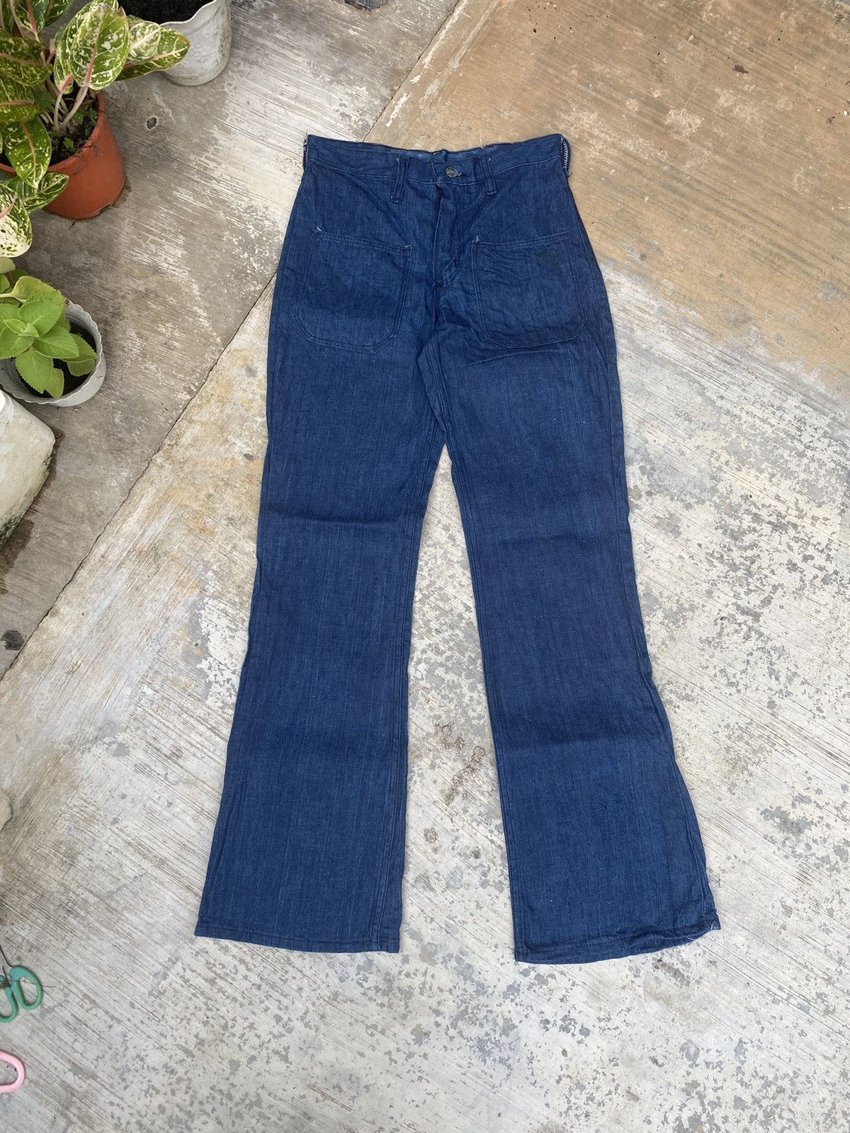 Vintage Vintage Maverick Flare Denim Size 27" / US 4 / IT 40 - 1 Thumbnail