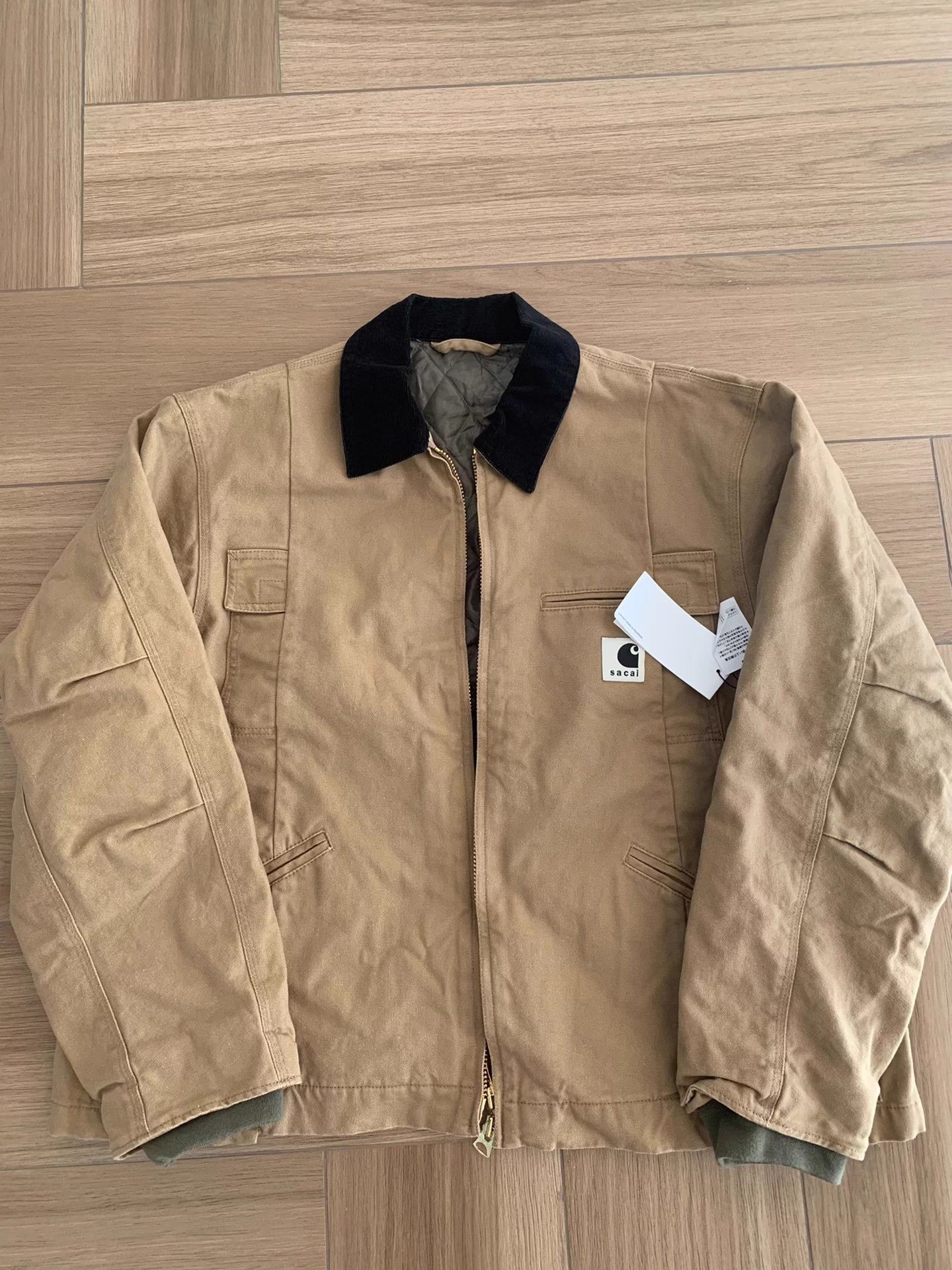Carhartt × Sacai SACAI X CARHARTT WIP REVERSIBLE DUCK JACKET | Grailed