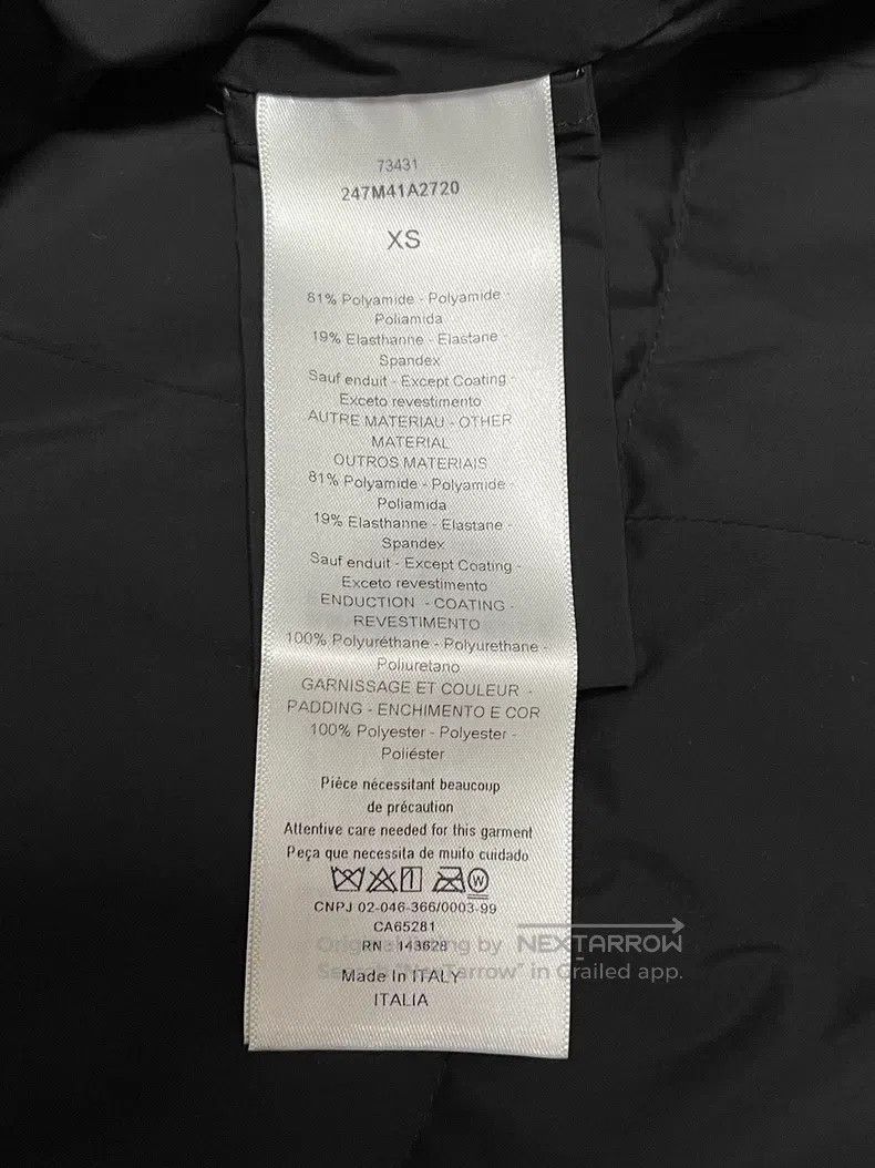 Dior Dior Black long cotton jacket Size XS / US 0-2 / IT 36-38 - 6 Thumbnail