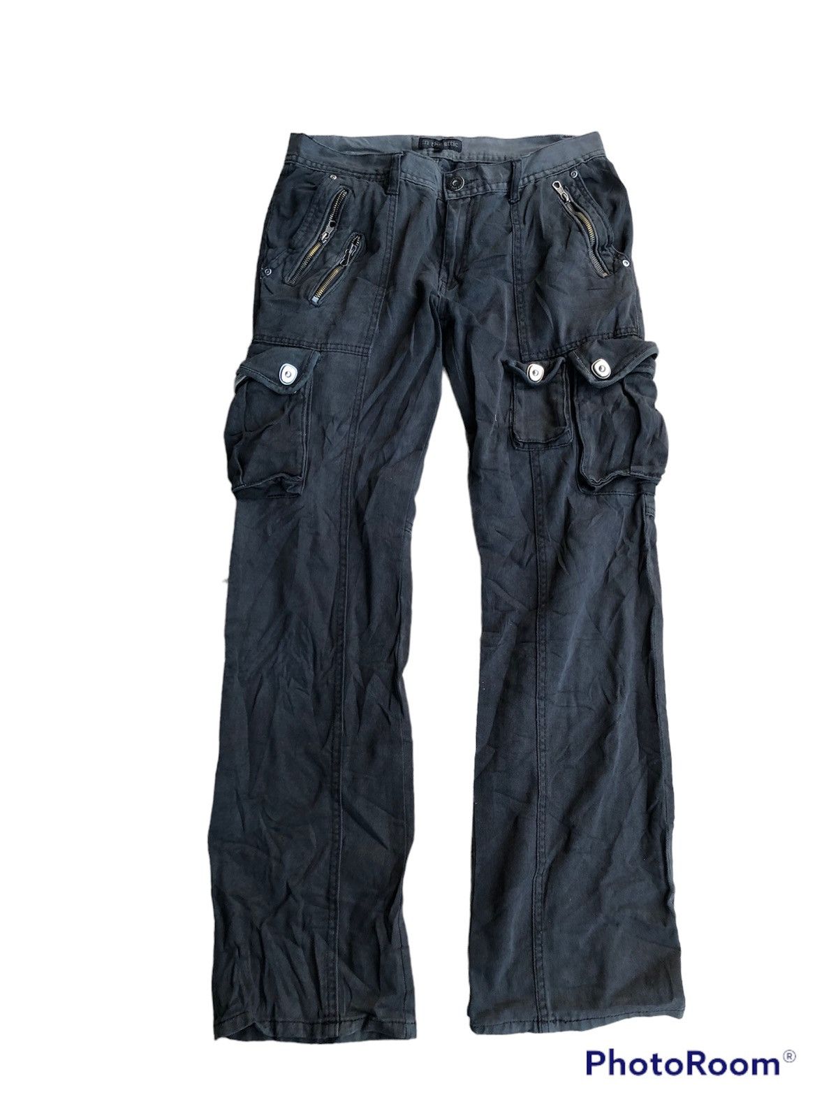 image of In The Attic Japanesebrand N The Attic Tactical Saiz L On Tag in Black, Men's (Size 34)