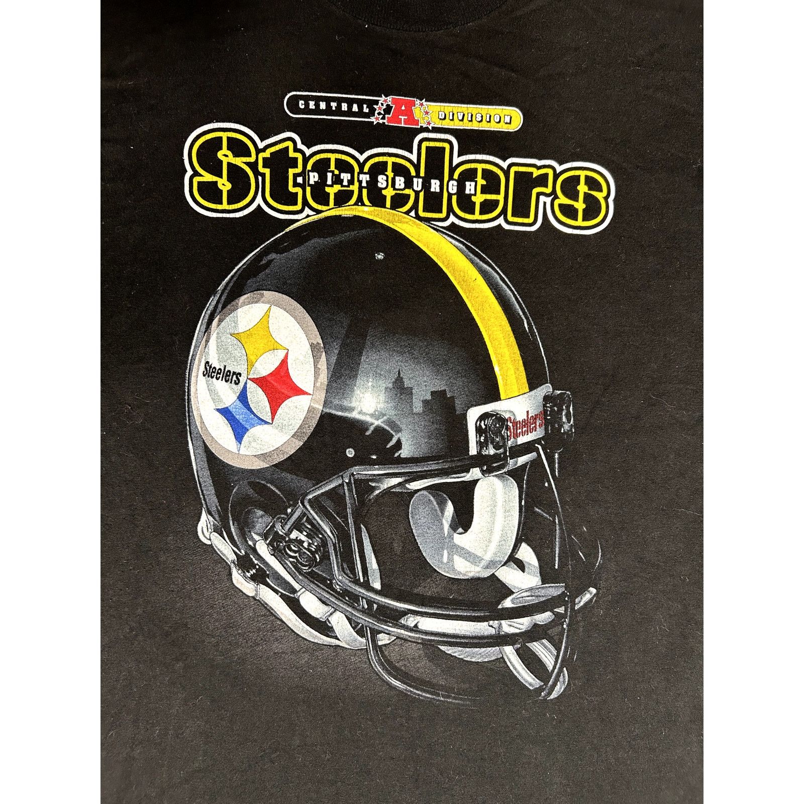 NFL × Pro Player × Vintage Vintage Pro Player Pittsburgh Steelers NFL Helmet T-Shirt Size US M / EU 48-50 / 2 - 3 Thumbnail