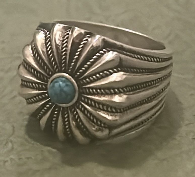 Gucci Gucci Interlocking G Sterling Silver Resin Flower Ring Size ONE SIZE - 2 Thumbnail