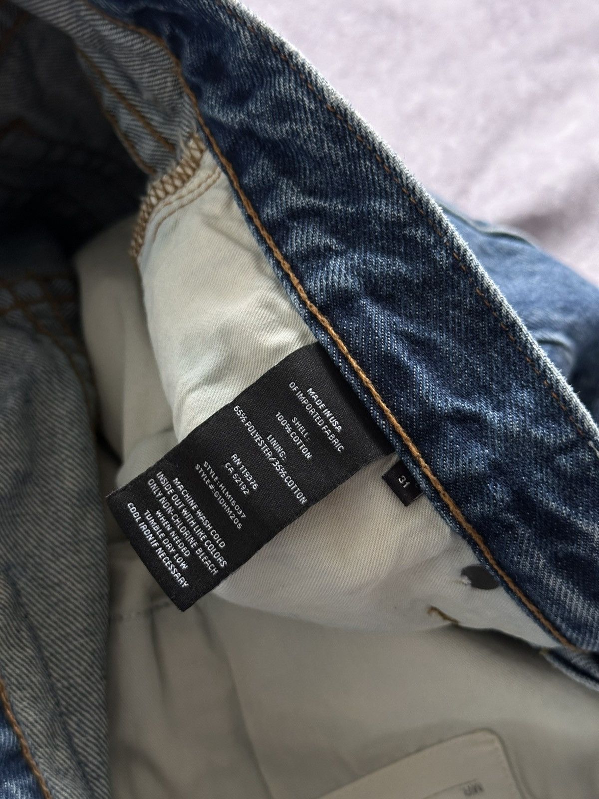 Helmut Lang Helmut Lang Mr 87 Jeans Size US 31 - 10 Thumbnail