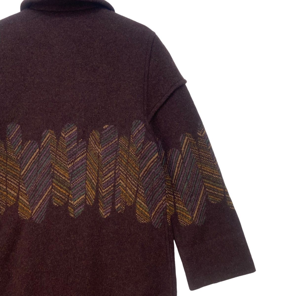 Missoni Made in Italy Missoni Wool Heavy Coat Size M / US 6-8 / IT 42-44 - 12 Thumbnail
