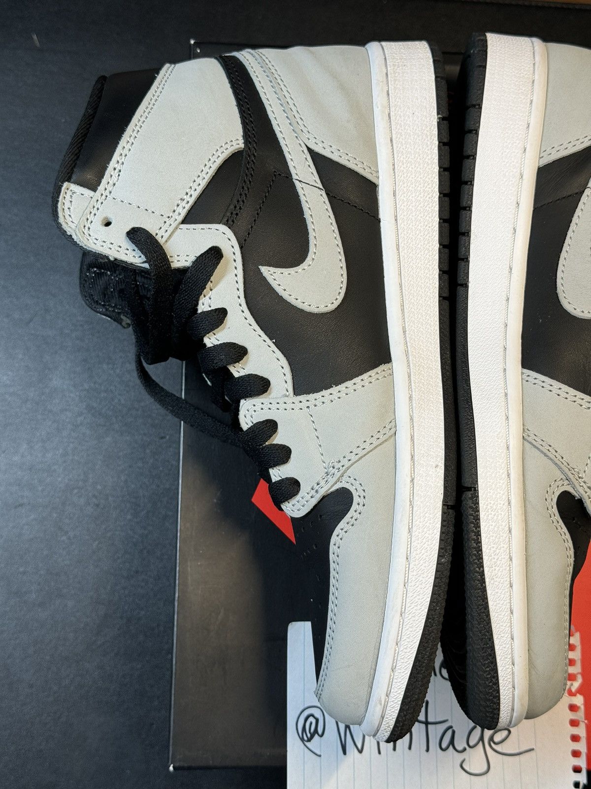 Jordan Brand × Nike Jordan 1 High - Shadow 2.0 - 8.5M — Almost New Condition Size US 8.5 / EU 41-42 - 5 Thumbnail