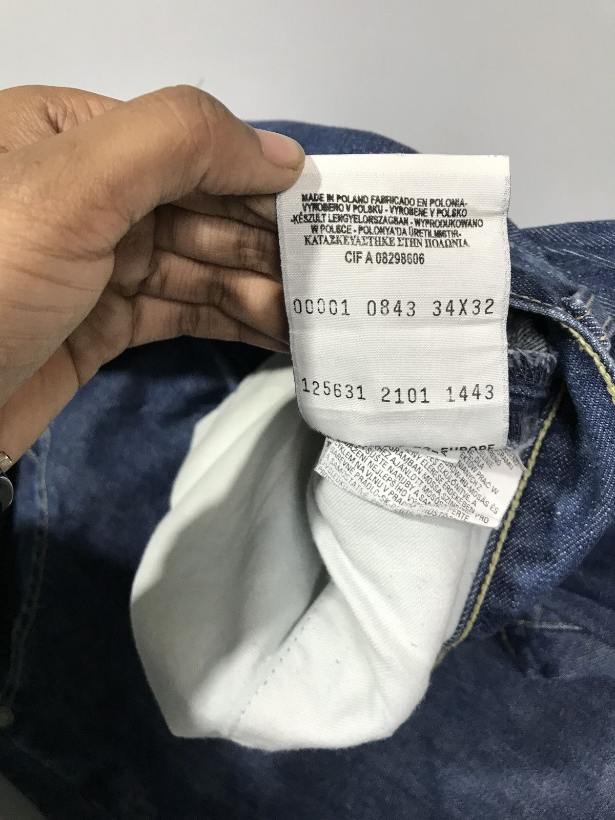 Levi's Vintage Levi’s engineer jeans denim Size US 36 / EU 52 - 7 Thumbnail