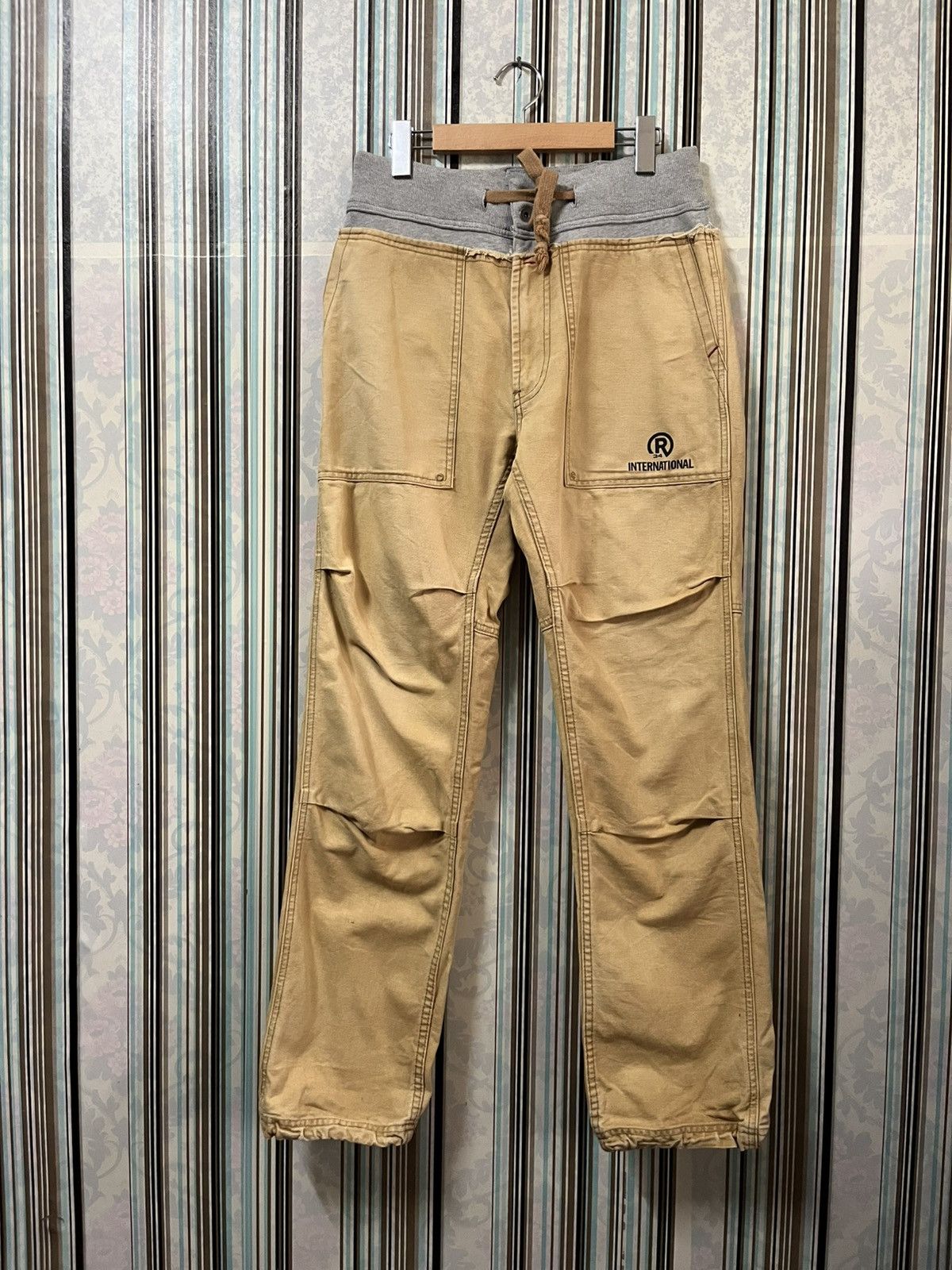 Japanese Brand 1990s RealBVoice international baker pants #I Size US 32 / EU 48 - 1 Thumbnail