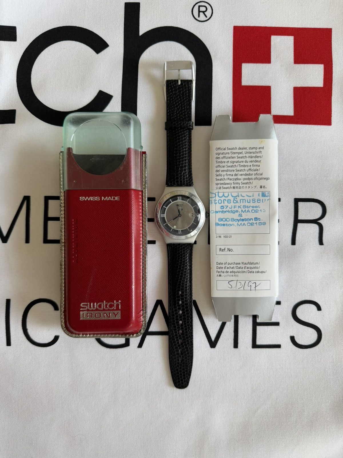 Swatch Swatch Irony Big "Smoking" Size ONE SIZE - 10 Thumbnail