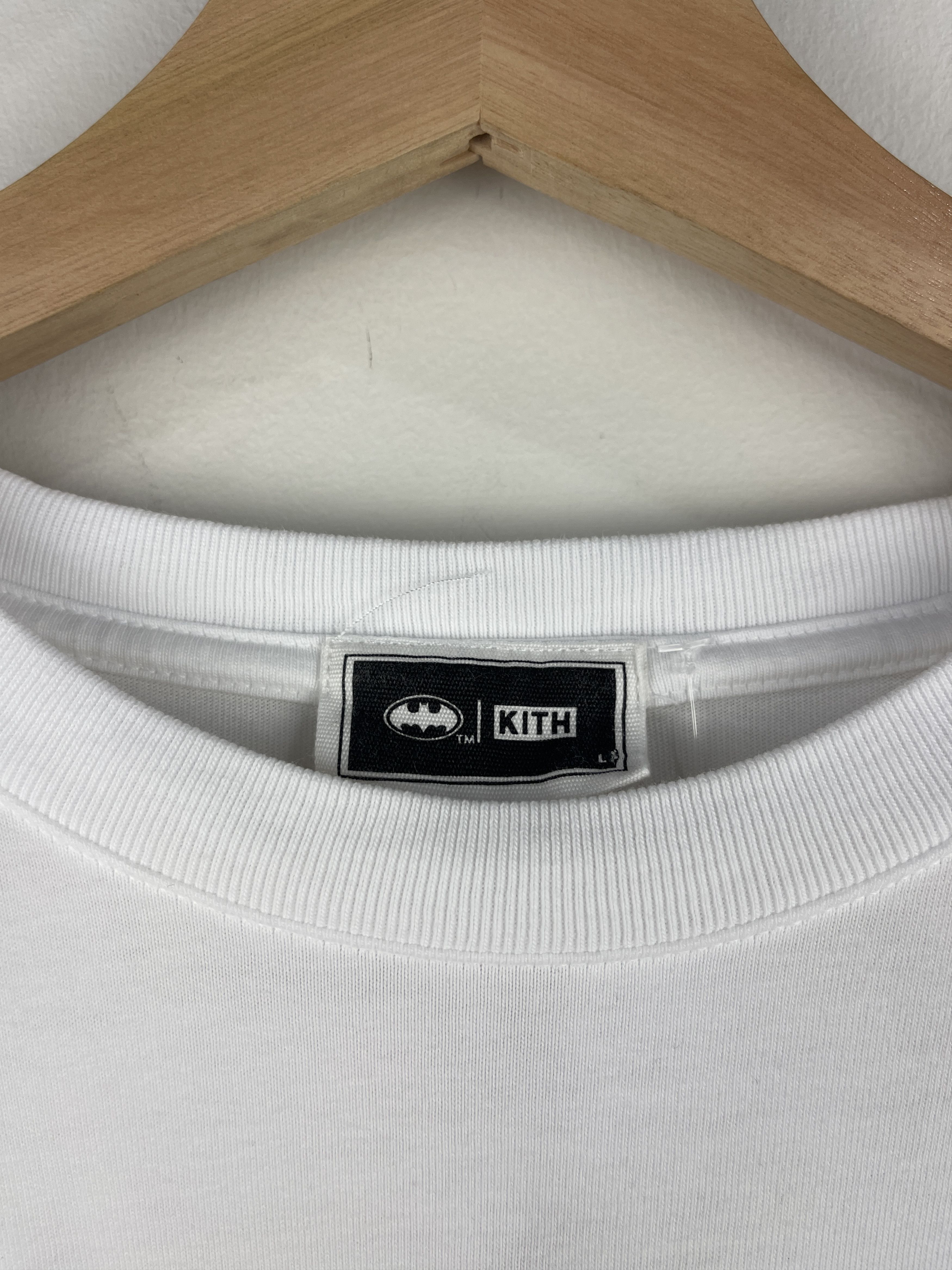 Kith Kith Batman And Robin Logo White Tee Size US L / EU 52-54 / 3 - 5 Thumbnail