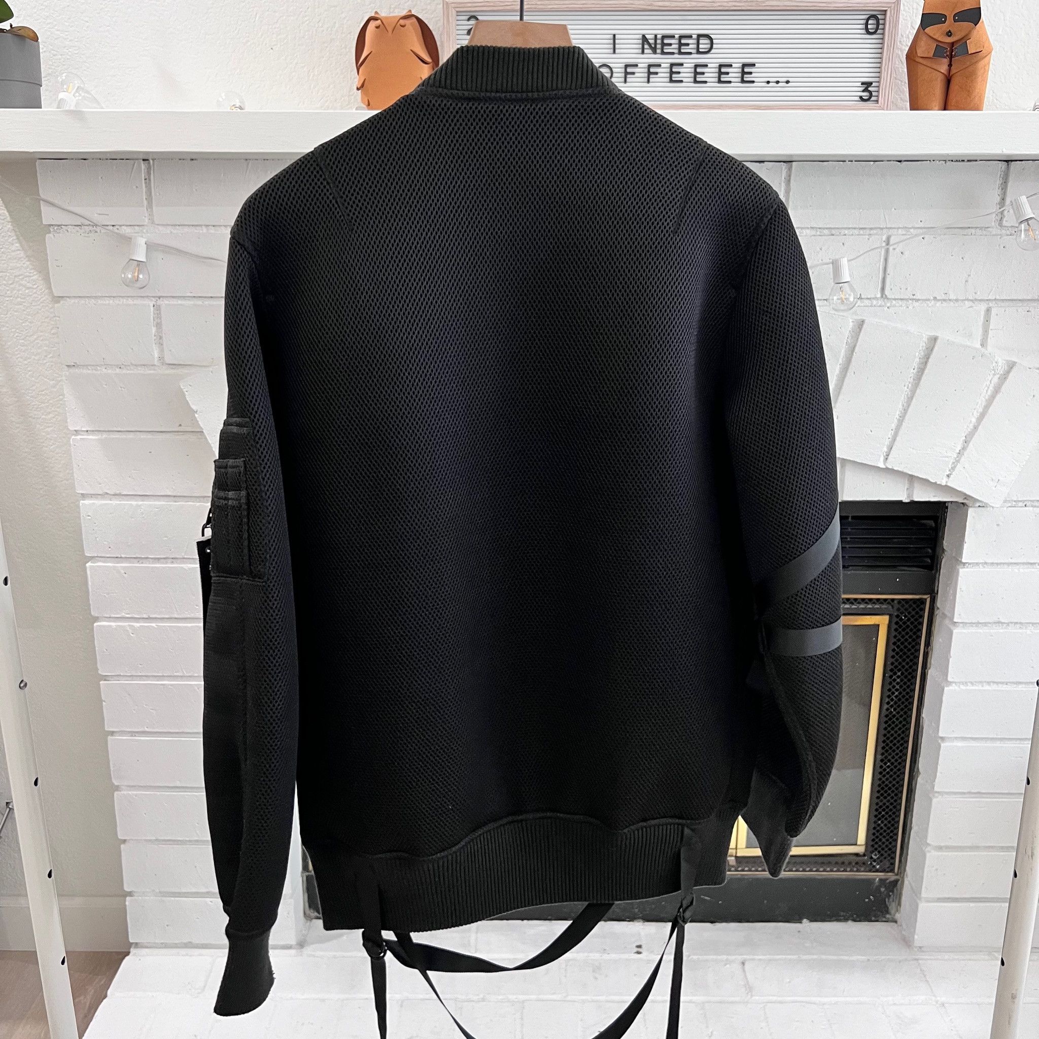 Stampd RARE! STAMPD LA Mesh Perforated Strapped Bomber Jacket Size US L / EU 52-54 / 3 - 2 Thumbnail