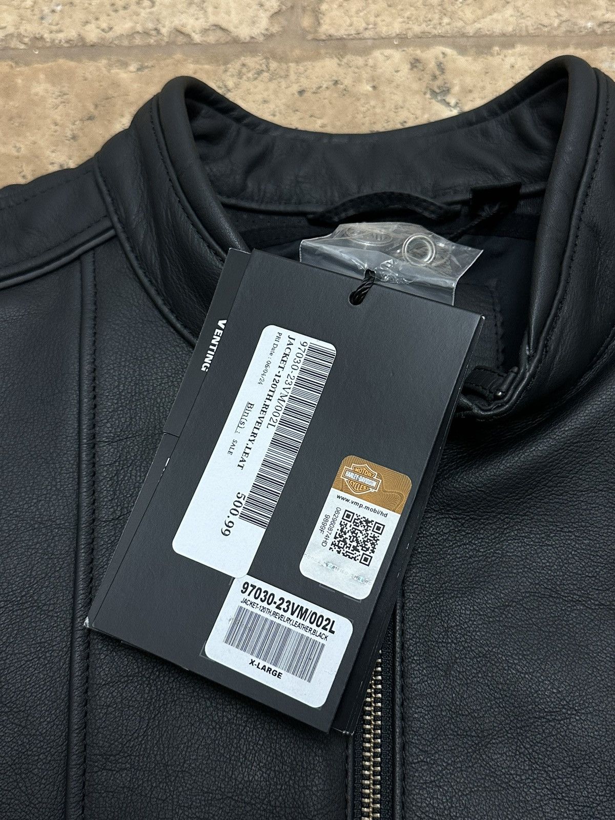 Harley Davidson Harley Davidson 120th Anniversary Revelry Leather Jacket XL Size US XL / EU 56 / 4 - 9 Thumbnail