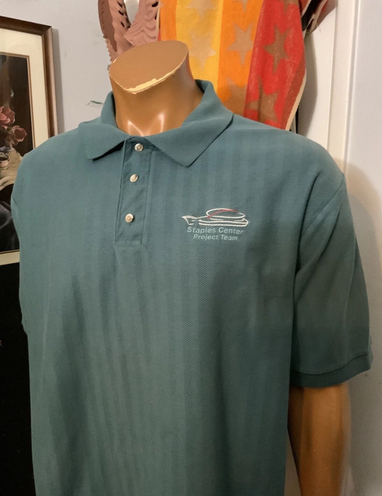 Vintage Vintage Vantage Staples Center Project Team Staff Polo Shirt Size US XL / EU 56 / 4 - 9 Thumbnail