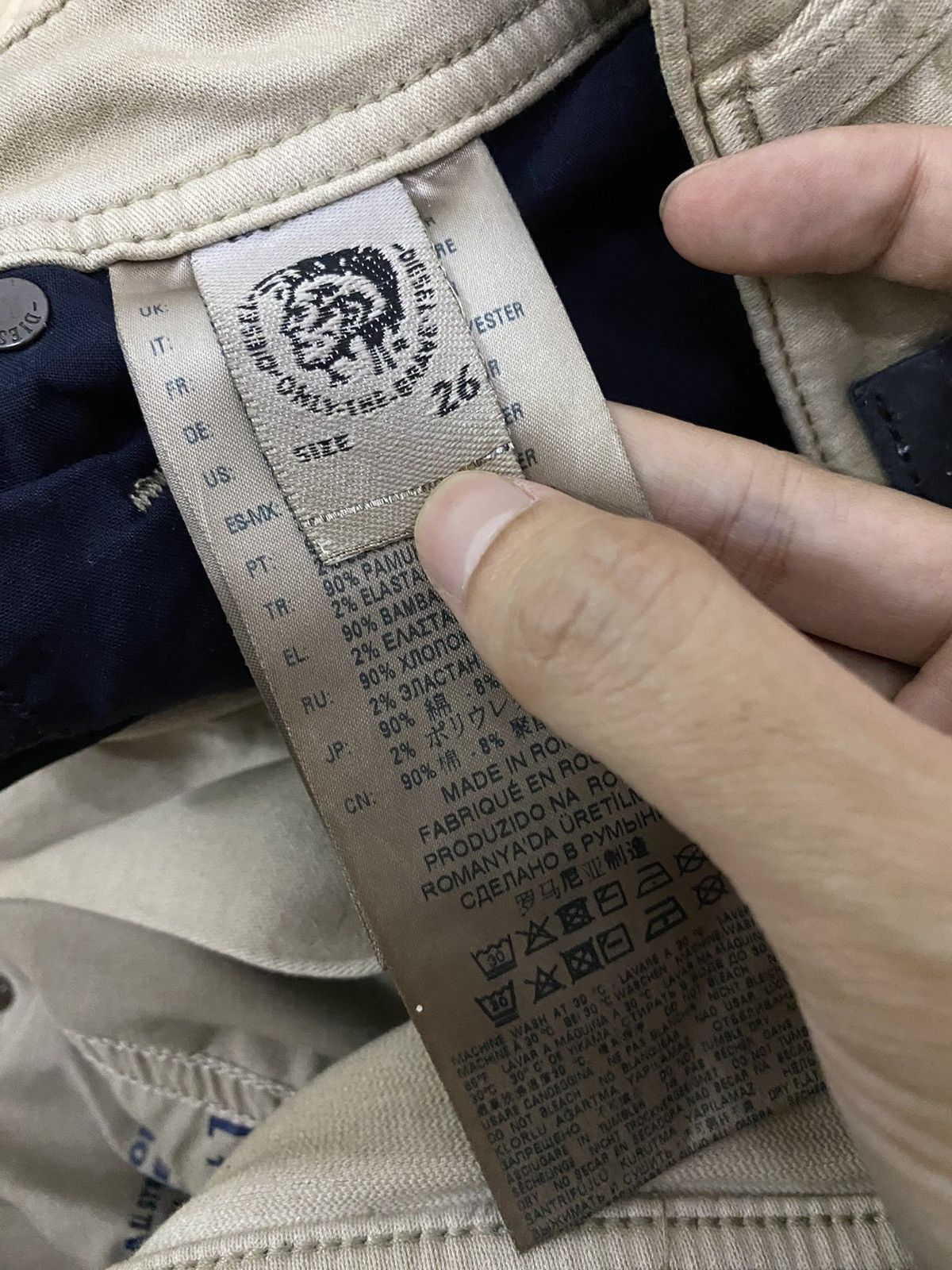 Diesel Diesel sweatpants denim pants Size US 29 - 9 Thumbnail