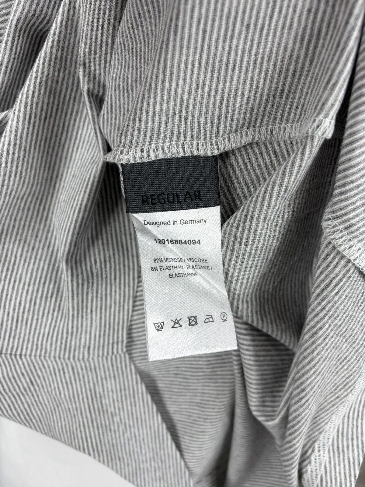 OSKA Womens t shirt OSKA Size 3 Color White/Gray Size L / US 10 / IT 46 - 10 Thumbnail