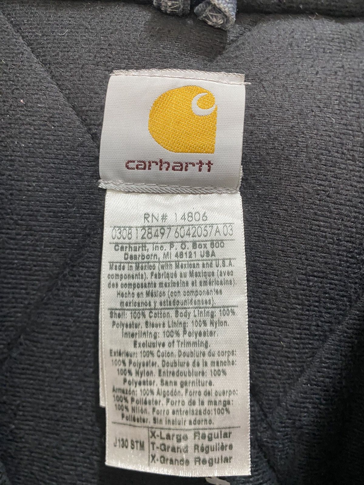 Carhartt Carhartt USA J130 BTM Active Jacket, size XL, used Size US XL / EU 56 / 4 - 6 Thumbnail