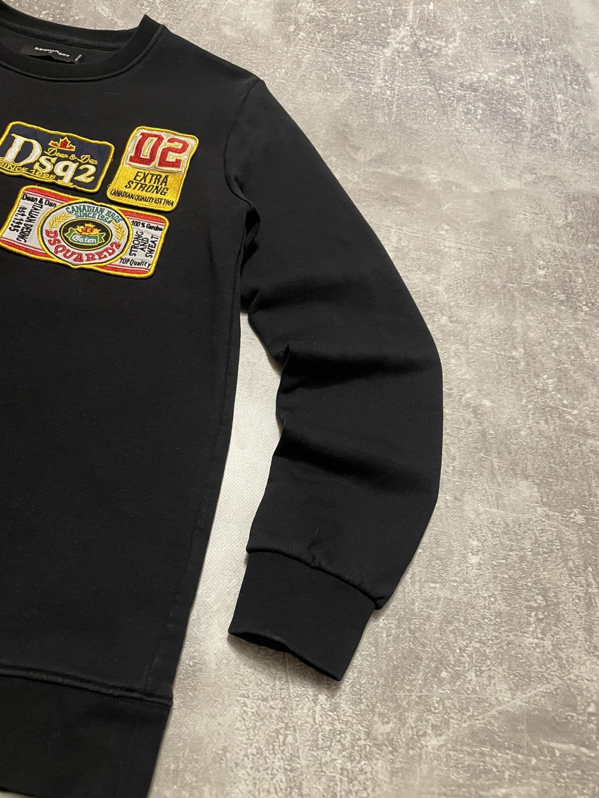 Dsquared2 Vintage Dsquared 2 Patches Sweatshirt Crewneck Size US M / EU 48-50 / 2 - 5 Thumbnail