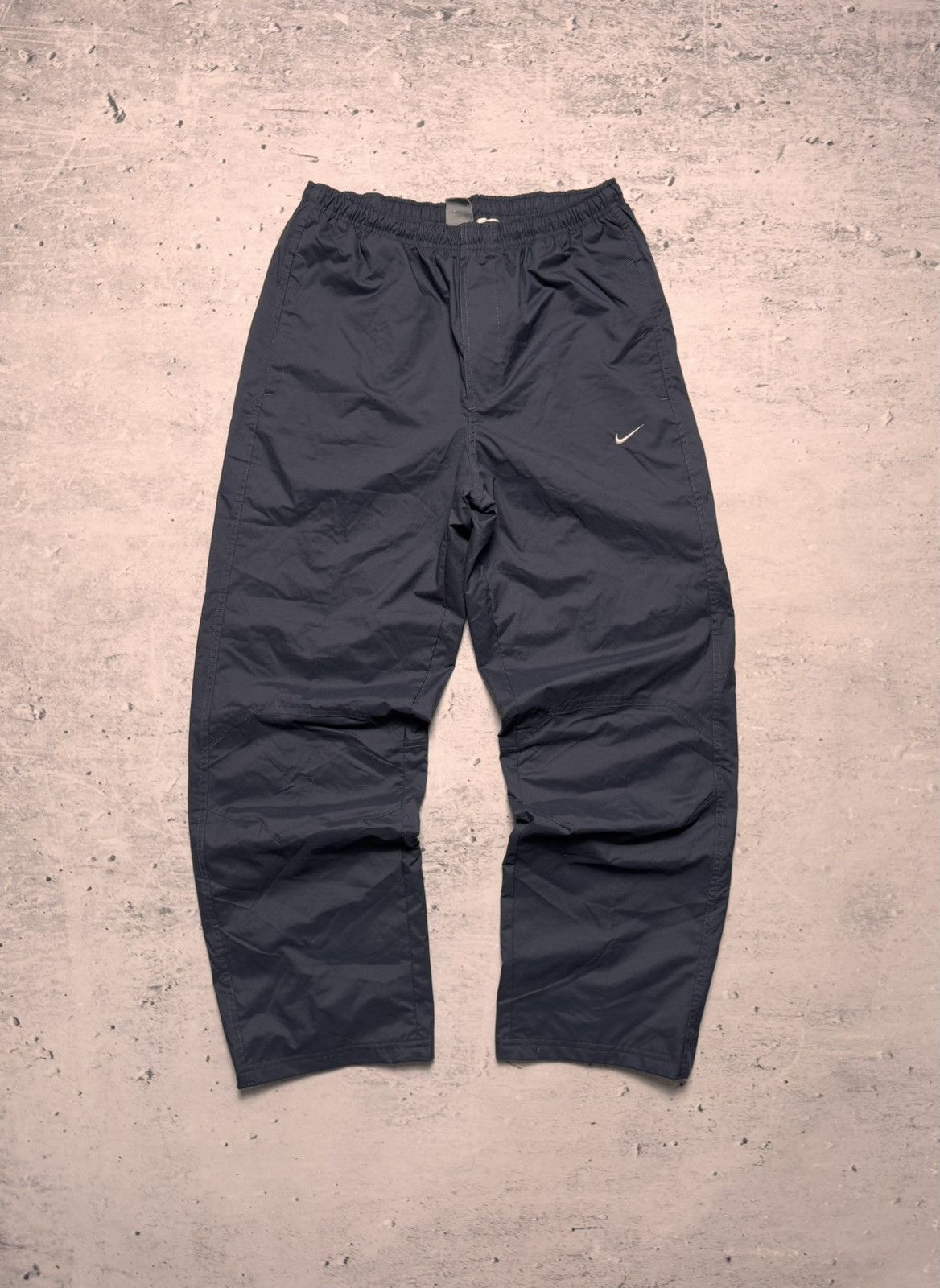 Nike × Vintage NIKE VINTAGE BASIC LOGO OVERSIZE BAGGY PANTS Size US 32 / EU 48 - 1 Thumbnail