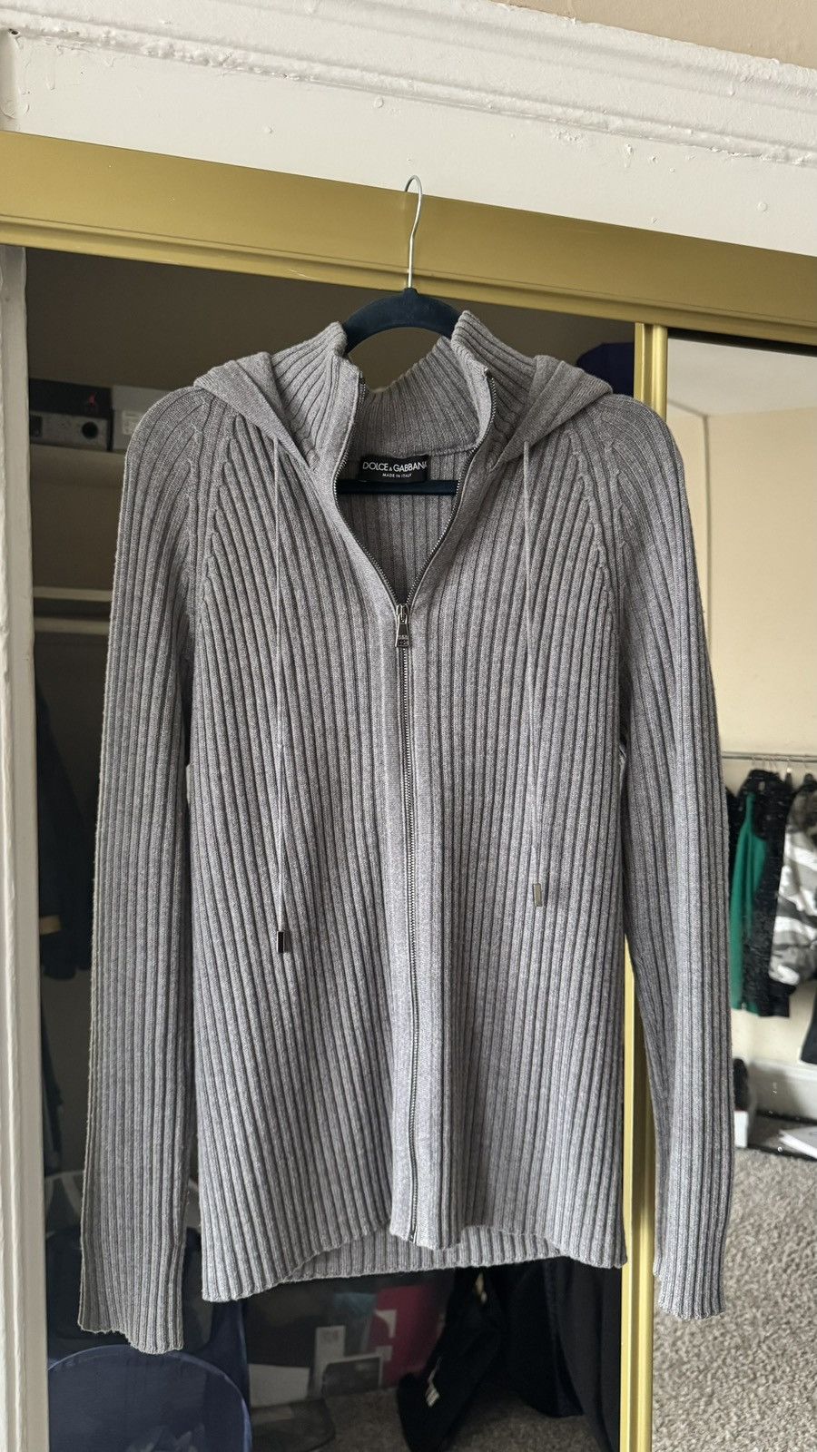 Dolce & Gabbana Dolce & Gabbana Zip Knit Size US L / EU 52-54 / 3 - 1 Thumbnail