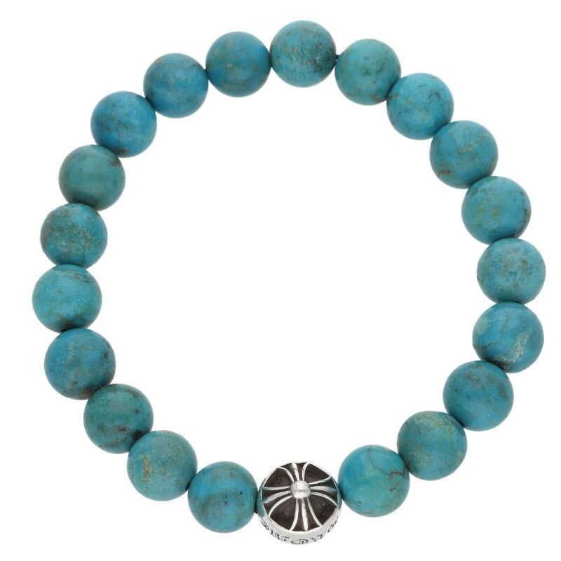 Chrome Hearts Chrome Hearts Turquoise Bead Bracelet Size ONE SIZE - 1 Thumbnail