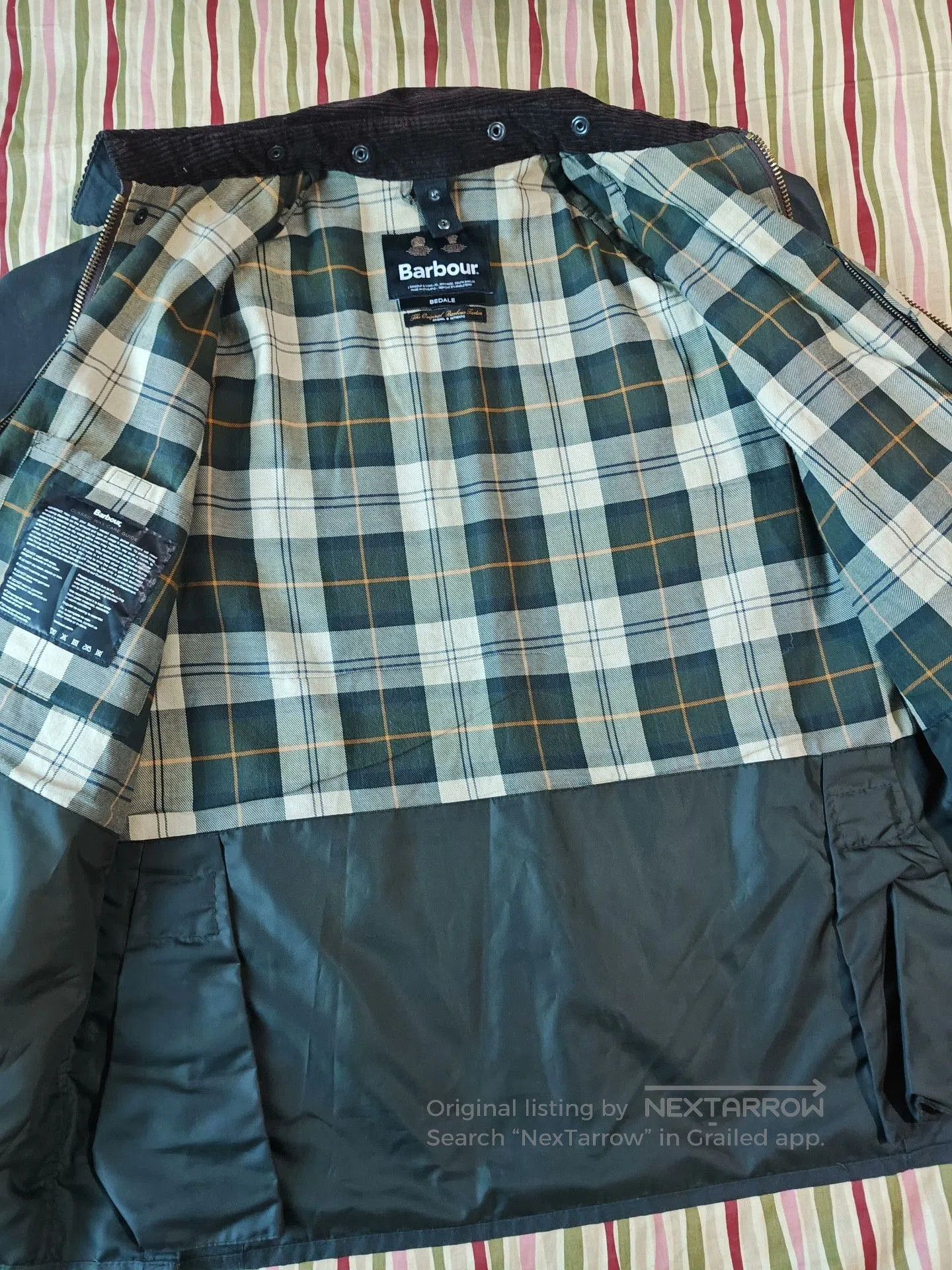 Barbour Barbour Bedale Oil Wax Jacket. Size US S / EU 44-46 / 1 - 4 Thumbnail