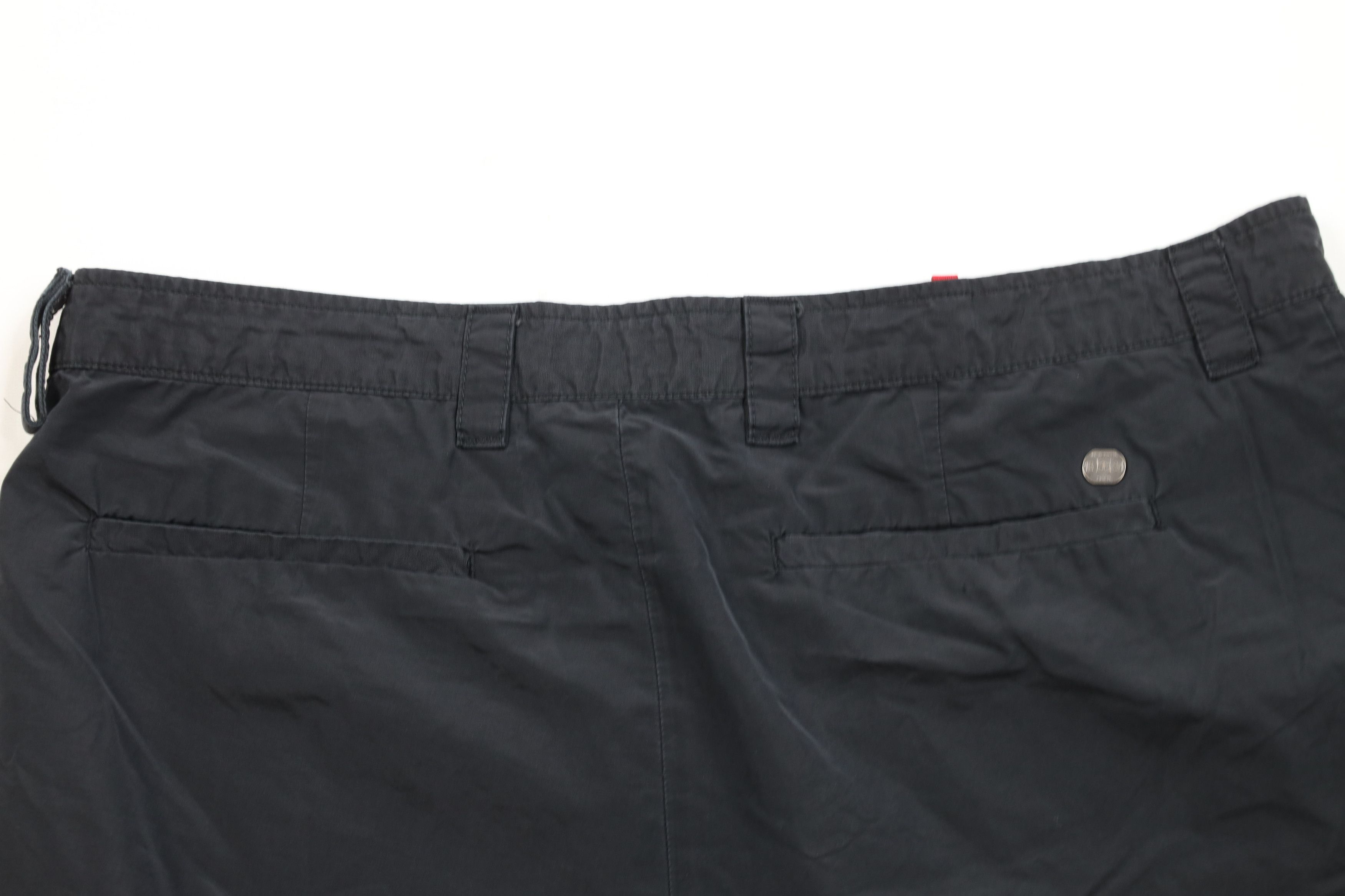 Victorinox × Vintage Victorinox Straight Leg Golfing Golf Tech Cargo Shorts Black Size US 36 / EU 52 - 9 Thumbnail