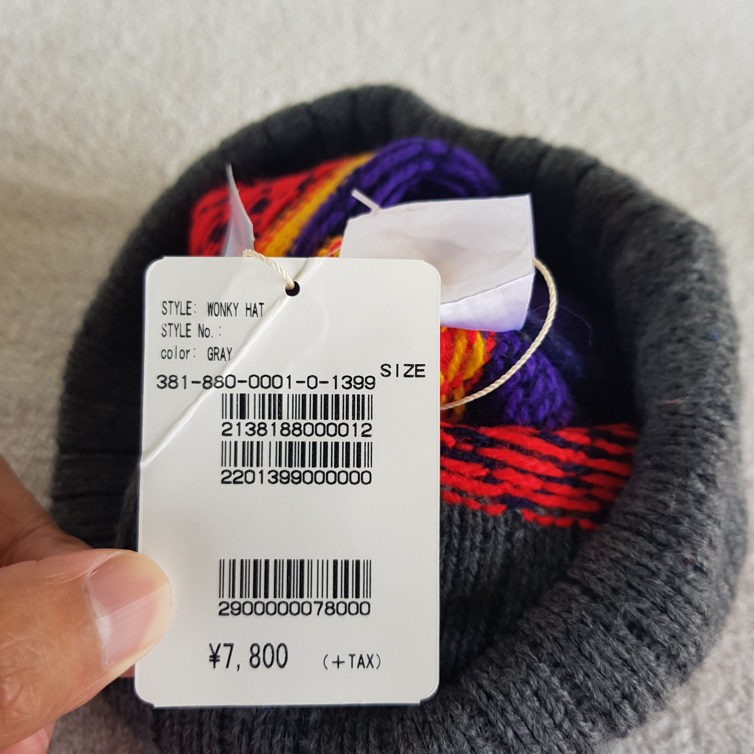 Japanese Brand NWT Vintage Freak Store Beanie Wonky Woolies Knit Caps Hats Size ONE SIZE - 6 Thumbnail