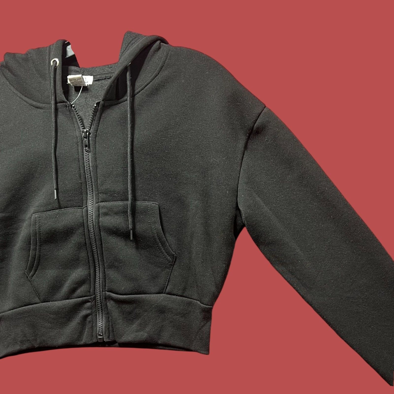 rue21 Rue 21 - Women's Long Sleeve Hooded Sweatshirt - Black - Sma Size S / US 4 / IT 40 - 13 Thumbnail