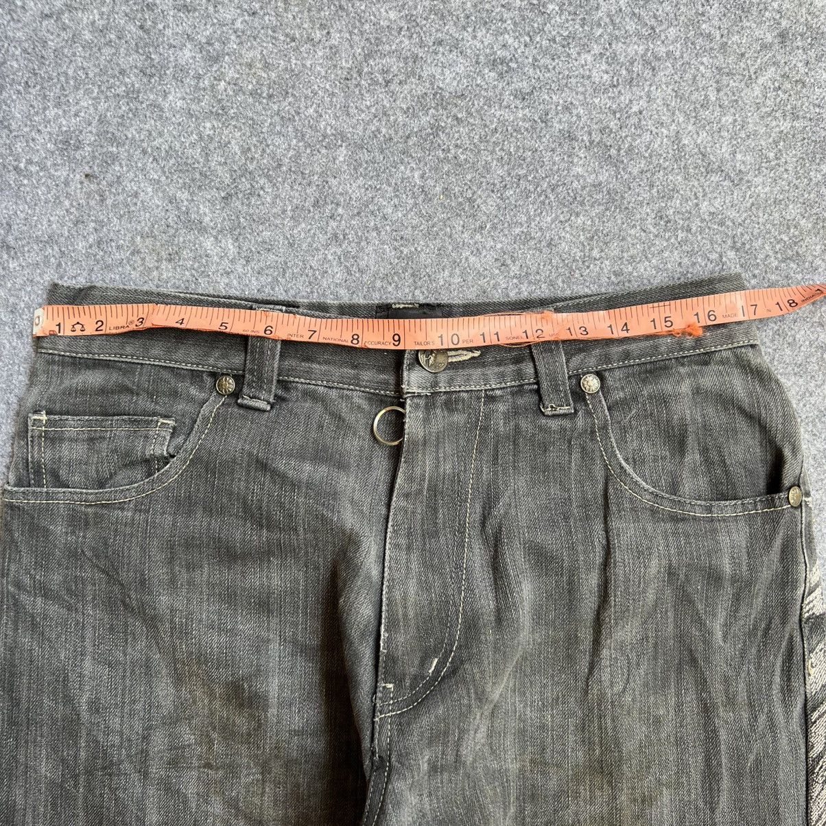 Vintage 💥Rare💥 Crazy Vintage Raw Blue Baggy Jeans Size US 34 / EU 50 - 7 Thumbnail