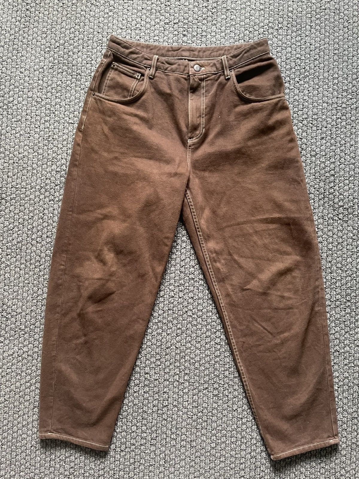 Other American Vintage Brown Denim Pants Size US 32 / EU 48 - 1 Thumbnail