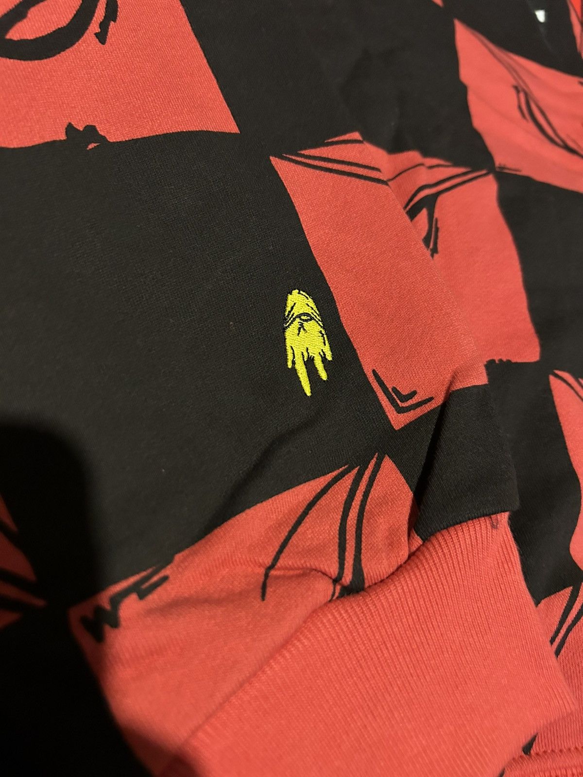 Matty Boy Matty Boy Anti Promo Ninety Nine Eyes Pullover Hoodie Red XL Size US XL / EU 56 / 4 - 7 Thumbnail
