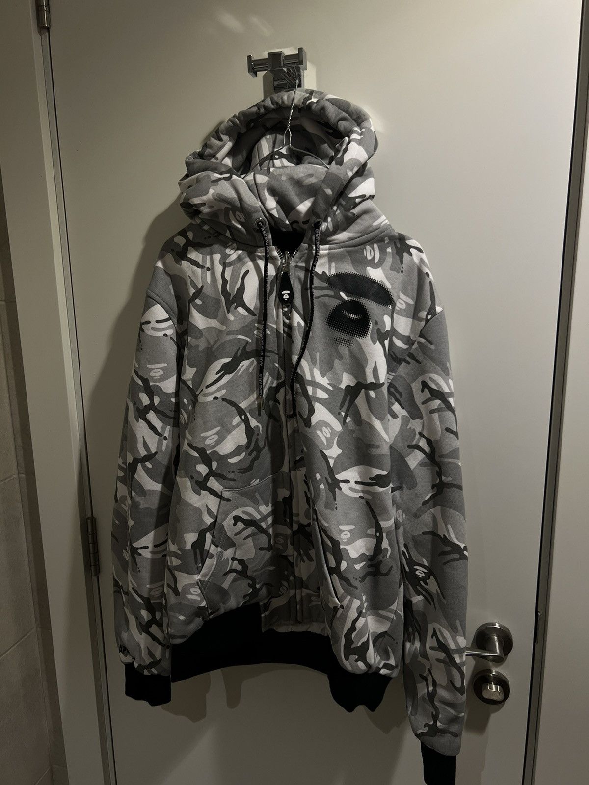 Aape AAPE BY BATHING APE GRAY MONOGRAM HEAVY JACKET BRAND NEW Size US M / EU 48-50 / 2 - 1 Thumbnail