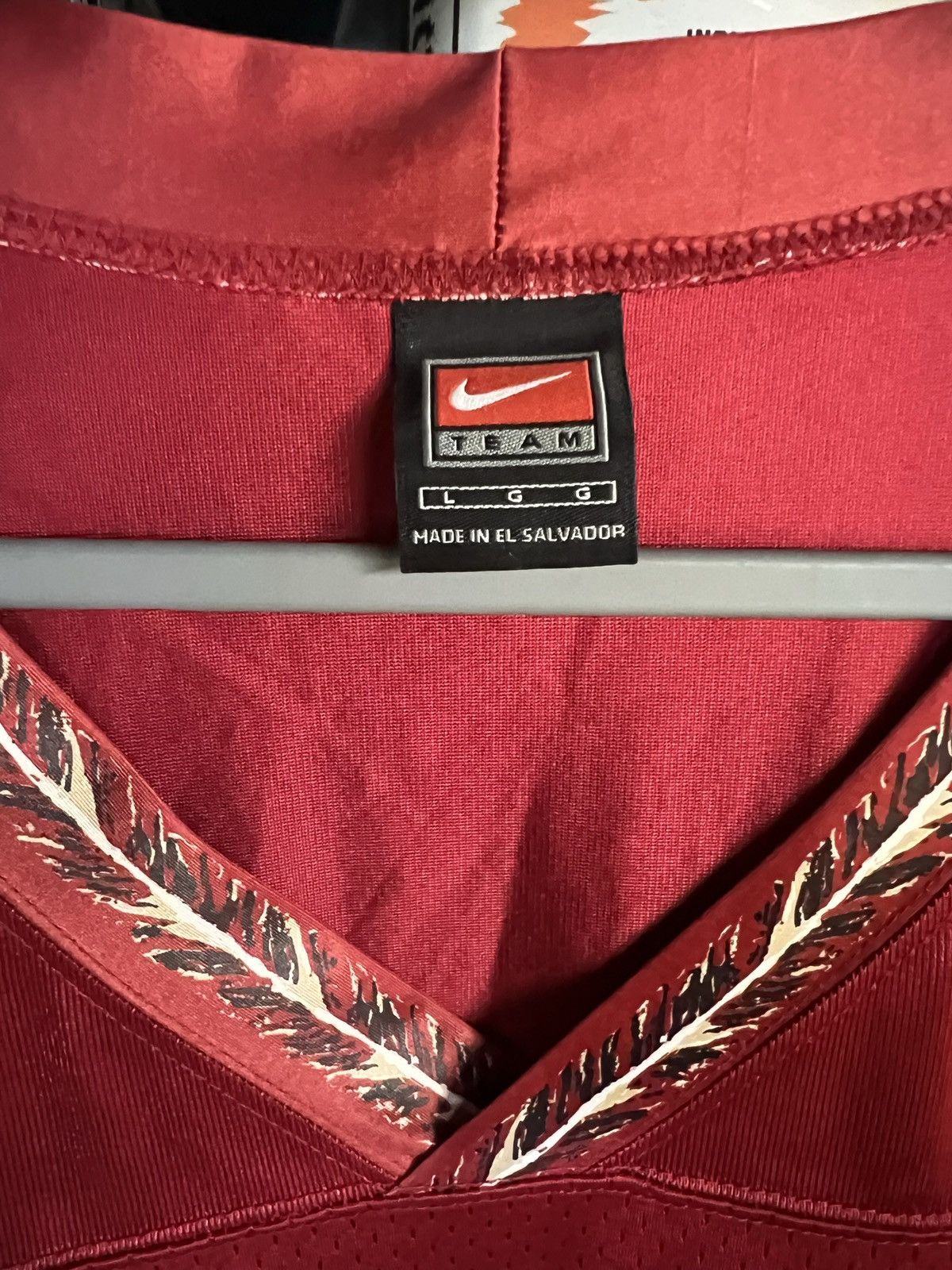 Nike × Vintage Vintage 90s Florida State Seminoles #23 Nike Team Jersey Size US L / EU 52-54 / 3 - 2 Thumbnail