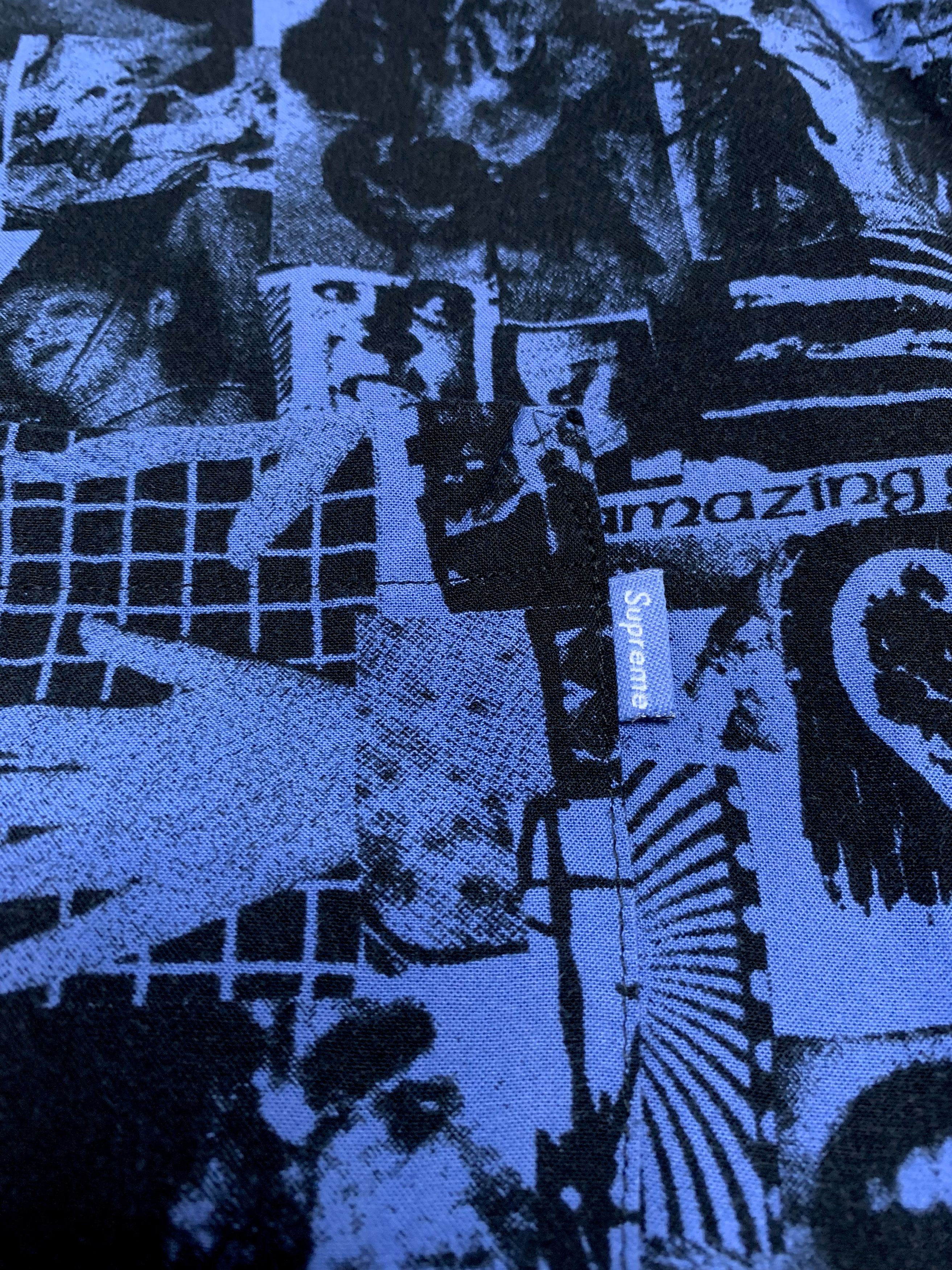 Supreme Supreme SS18 Vibrations Shirt (XL) Size US XL / EU 56 / 4 - 5 Thumbnail