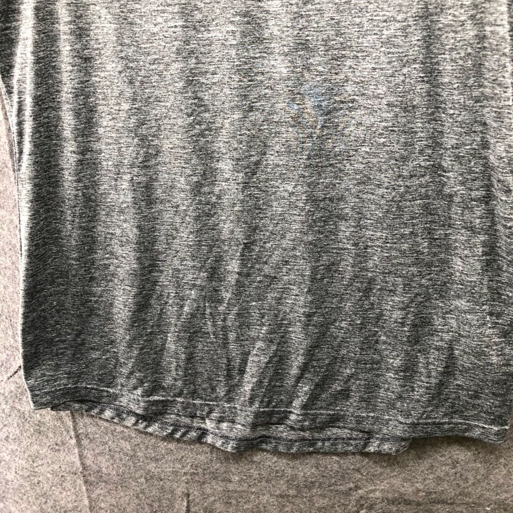 Reebok Reebok Active Tank Top Womens L Gray Heather V-Neck Athletic Gym Yoga Workout Size L / US 10 / IT 46 - 4 Thumbnail