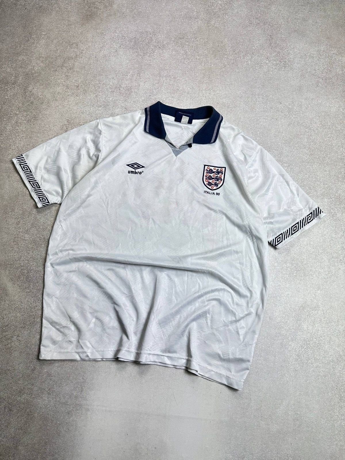 Umbro Original England 1990-1992 Shirt Soccer Football Rare XL Size US XL / EU 56 / 4 - 2 Thumbnail