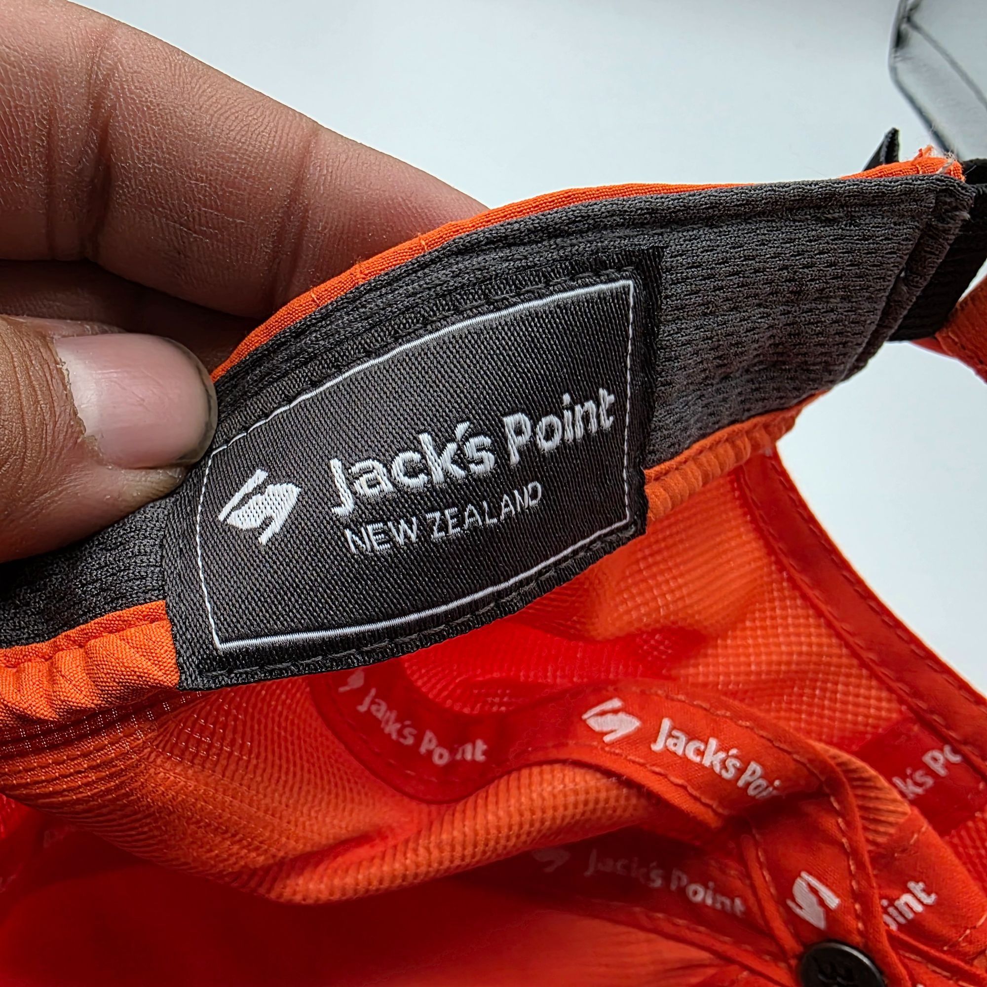 Other Jacks Point New Zealand Orange Adjustable Performance Cap Ha Size ONE SIZE - 7 Thumbnail