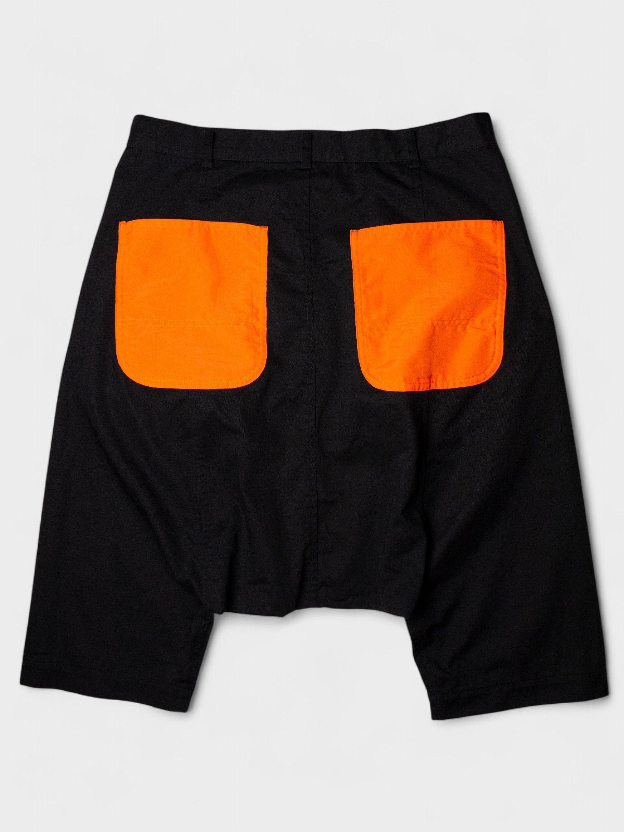 Comme des Garcons Black S/S 2011 - contrast pockets low crotch shorts Size US 30 / EU 46 - 1 Thumbnail