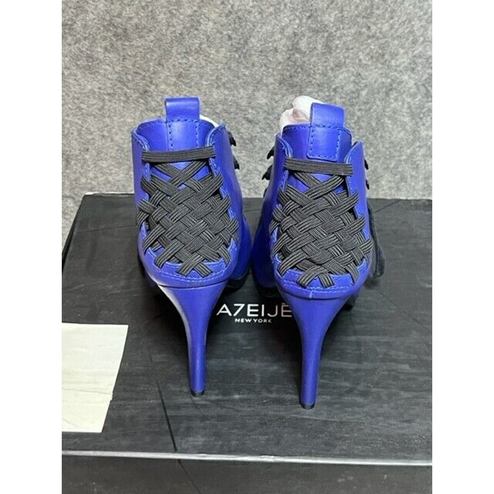 Other A7EIJE Pump Heels 8 Ateljé 71 Savannah Peep Toe Stilleto Size US 8 / IT 38 - 4 Thumbnail
