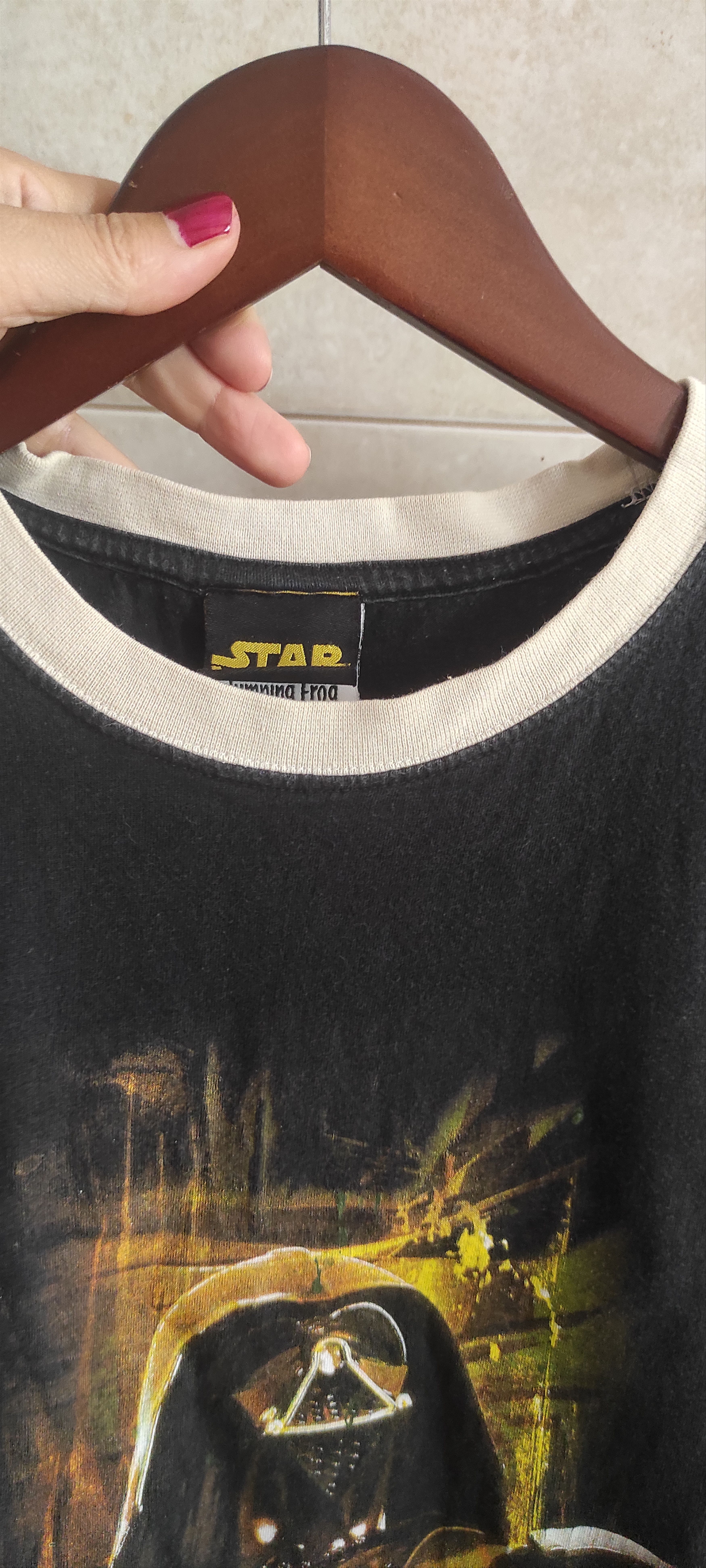 Star Wars × Vintage Star Wars Lucas Film T Shirt Black Size Large Made India Size US L / EU 52-54 / 3 - 11 Thumbnail