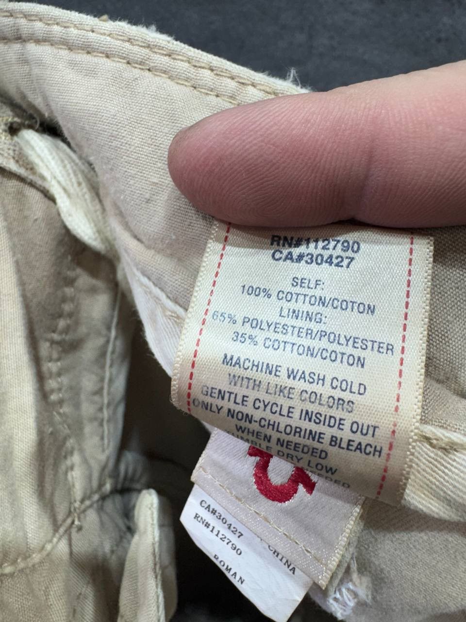 Other TRUE RELIGION "ROMAN" PATCHWORK Size US 36 / EU 52 - 17 Thumbnail
