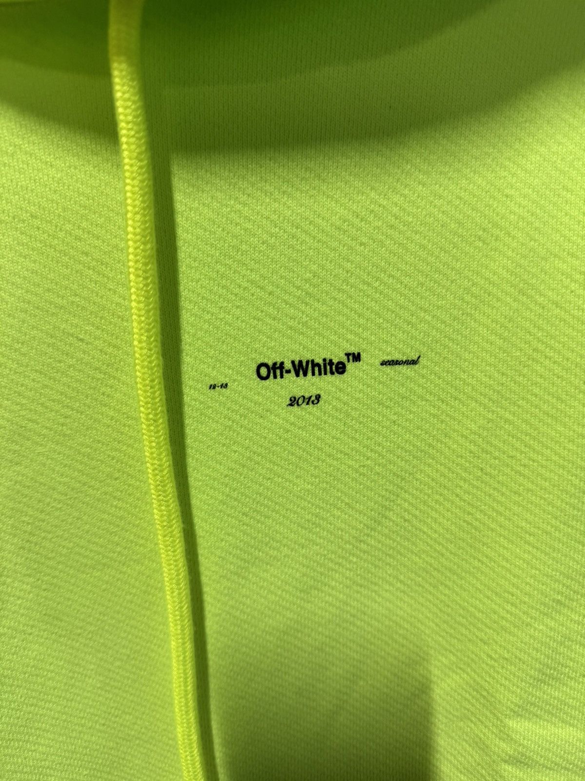 Off-White Off-White Logo Hoodie 750$ NEW Size US S / EU 44-46 / 1 - 4 Thumbnail