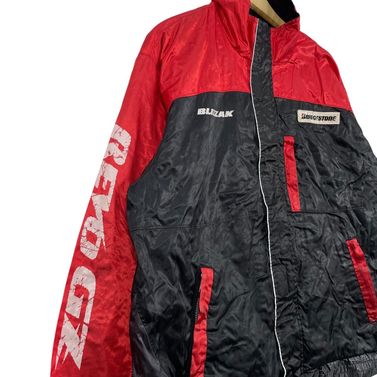 Japanese Brand Vintage Blizzak Revo GT Bridgestone Zipper Jacket Size US XL / EU 56 / 4 - 6 Thumbnail