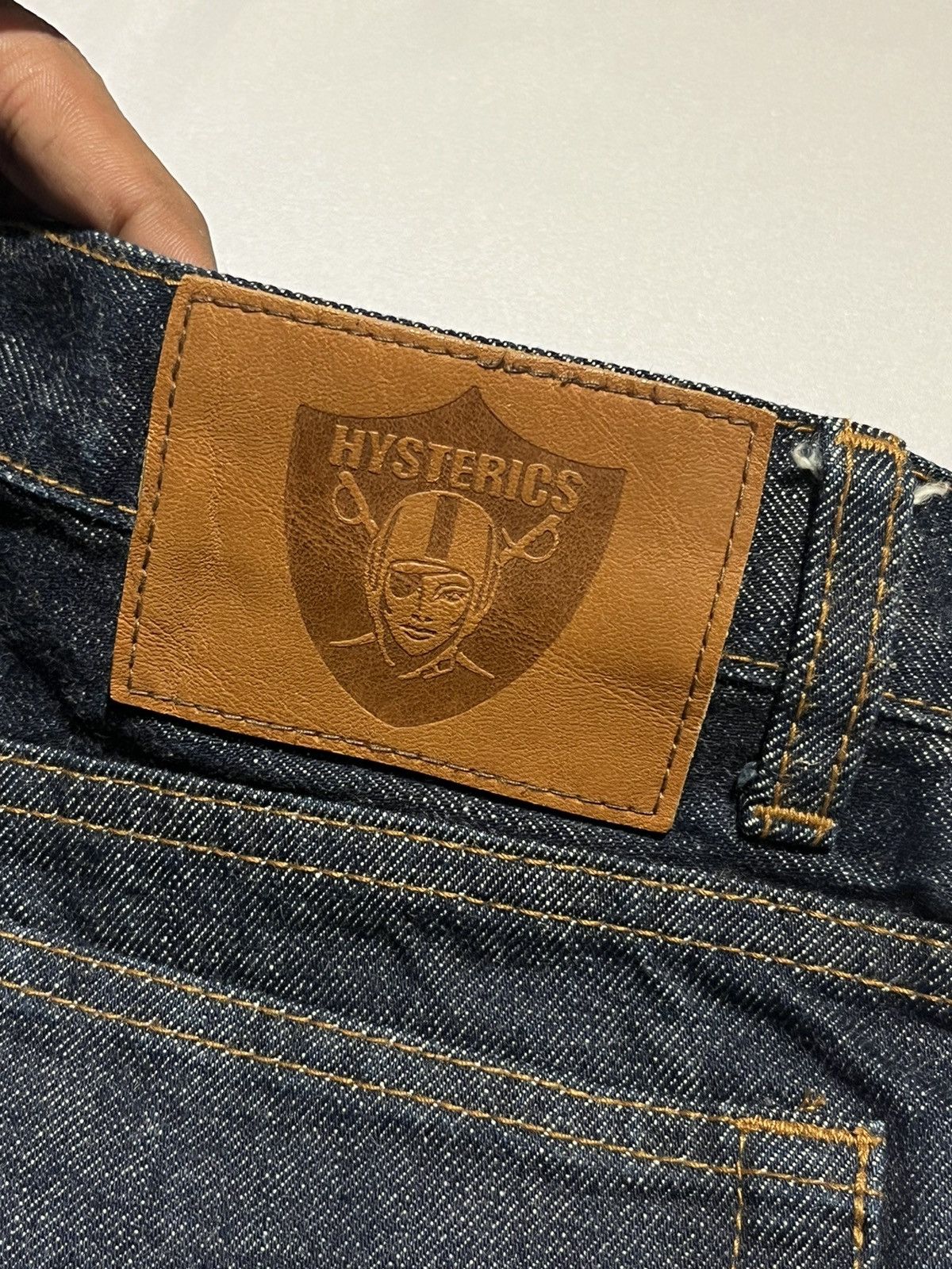 Hysteric Glamour × Japanese Brand × Vintage Vintage HYSTERIC GLAMOUR Skinny Denim Jeans Made In Japan Size 29" - 9 Thumbnail