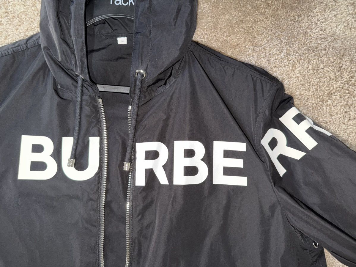 Burberry Burberry Black Horseferry Hooded Jacket Size US L / EU 52-54 / 3 - 5 Thumbnail