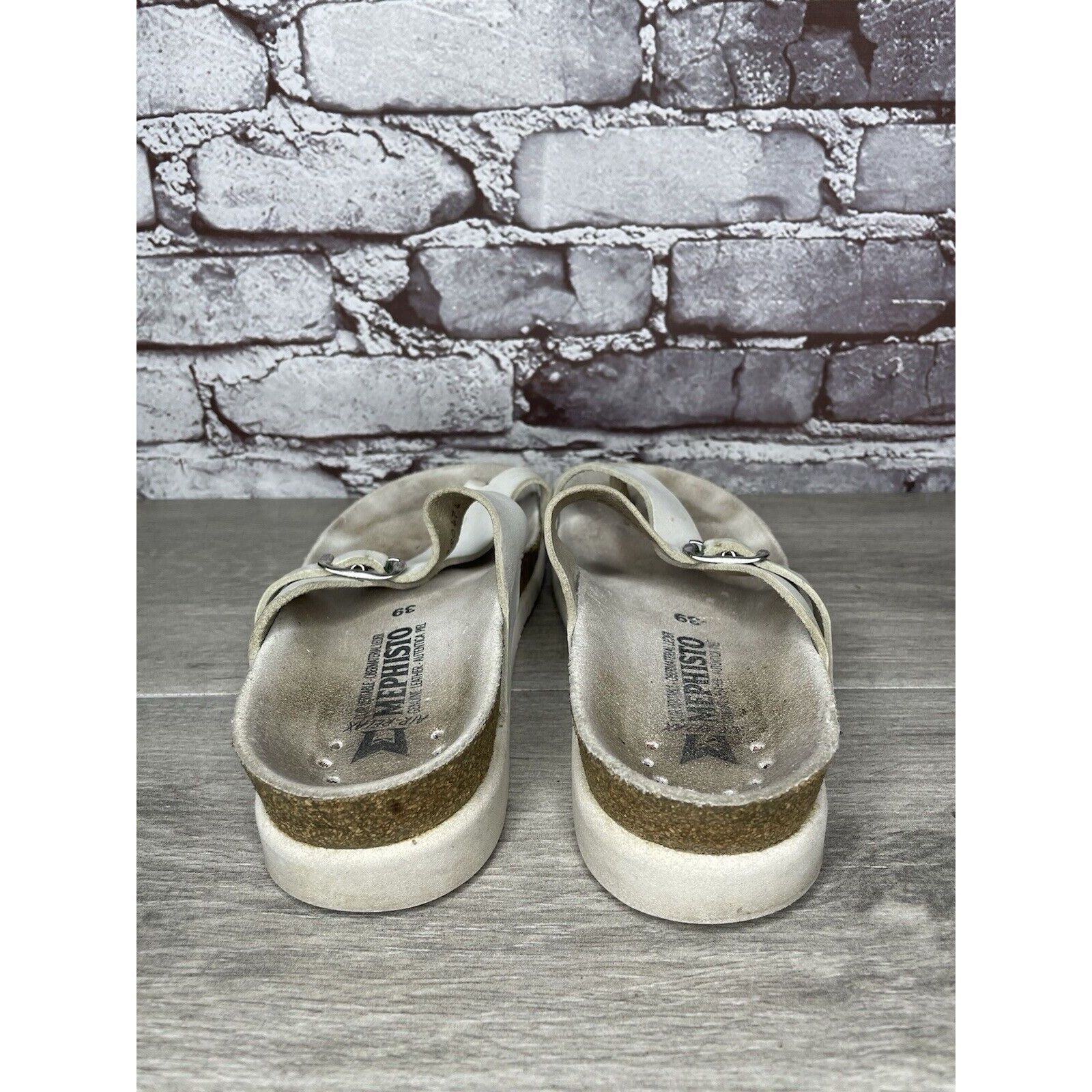 Mephisto Mephisto Womens Sandals Helen Casual Buckle Strap Toe-Post O Size US 9 / IT 39 - 11 Thumbnail